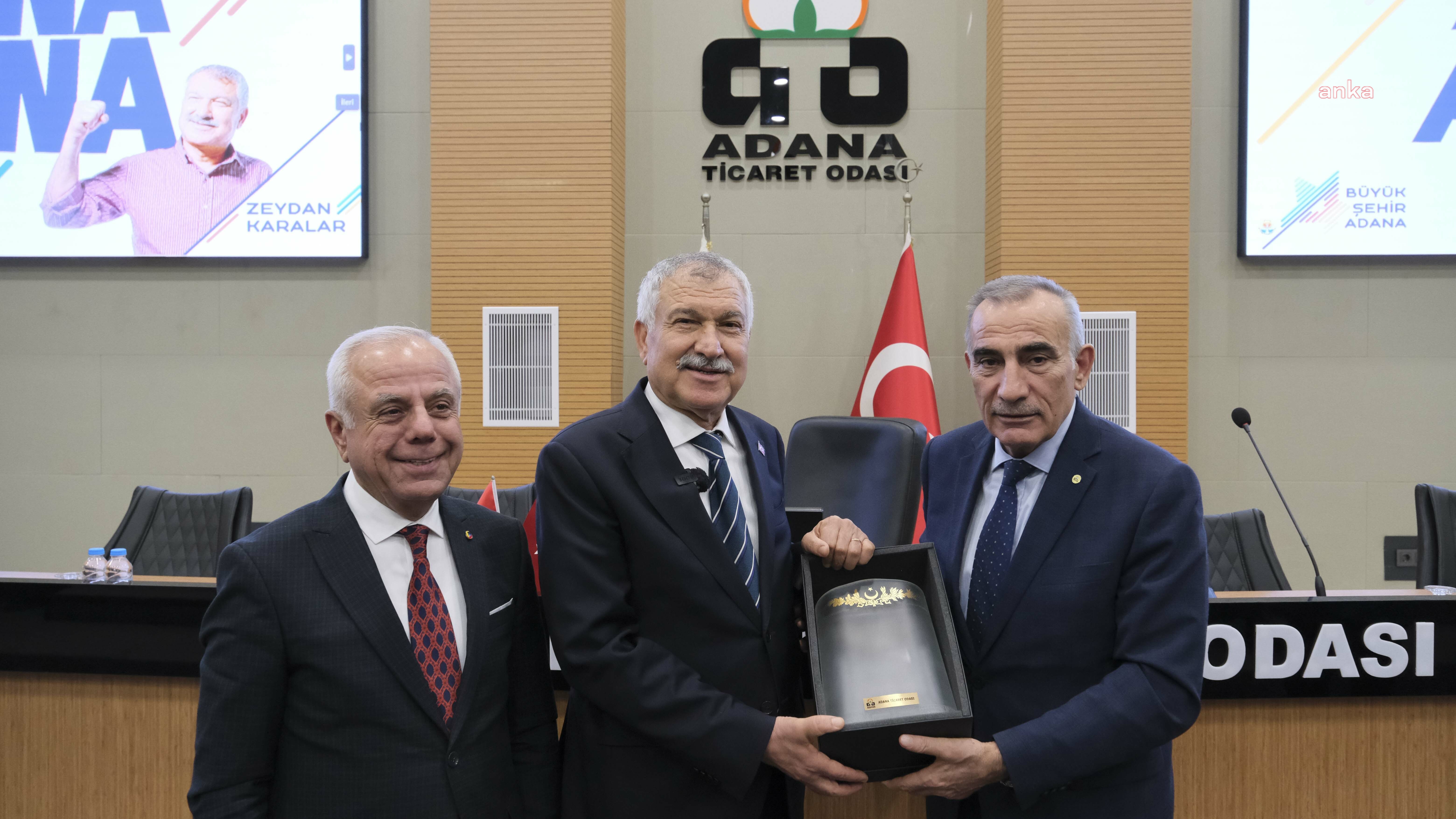 ZEYDAN KARALAR, ADANA TİCARET ODASI MECLİS TOPLANTISI’NA KATILDI