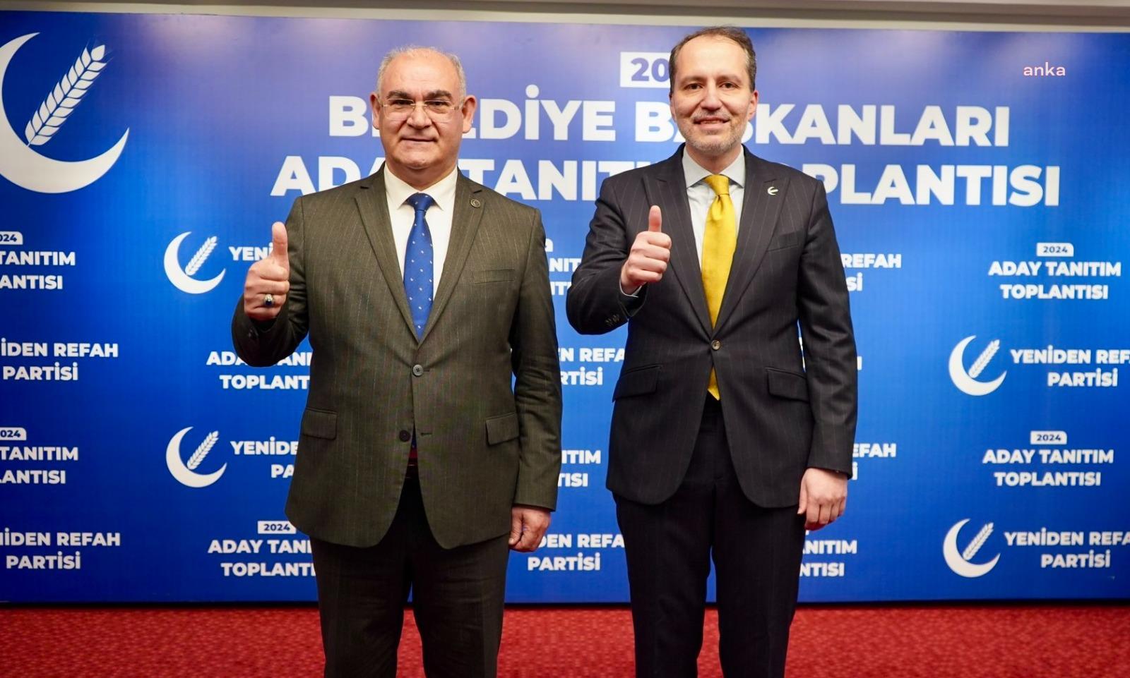 MHP’Lİ BELEDİYE BAŞKANI MUSTAFA ÇAY, YENİDEN REFAH PARTİSİ’NDEN POZANTI ADAYI OLDU