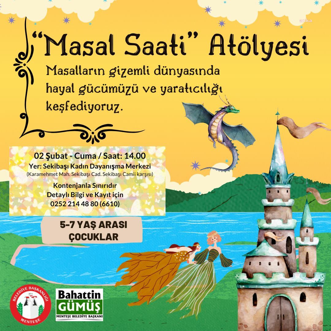 MENTEŞE’DE ÇOCUKLAR İÇİN İKİ ETKİNLİK BİRDEN