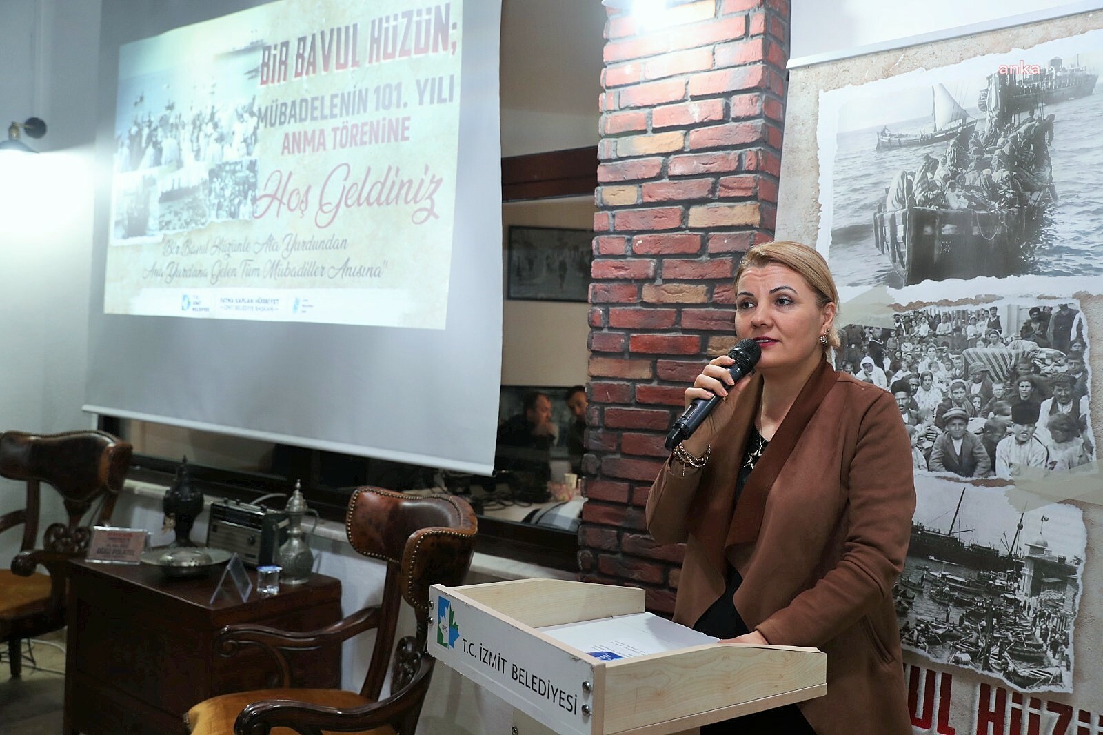 LOZAN MÜBADELESİNİN 101. YILI, İZMİT'TE BALKAN DERNEKLERİ YERLEŞKESİ’NDE ANILDI