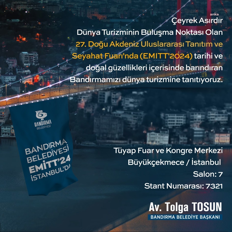 BANDIRMA DÜNYAYA AÇILIYOR