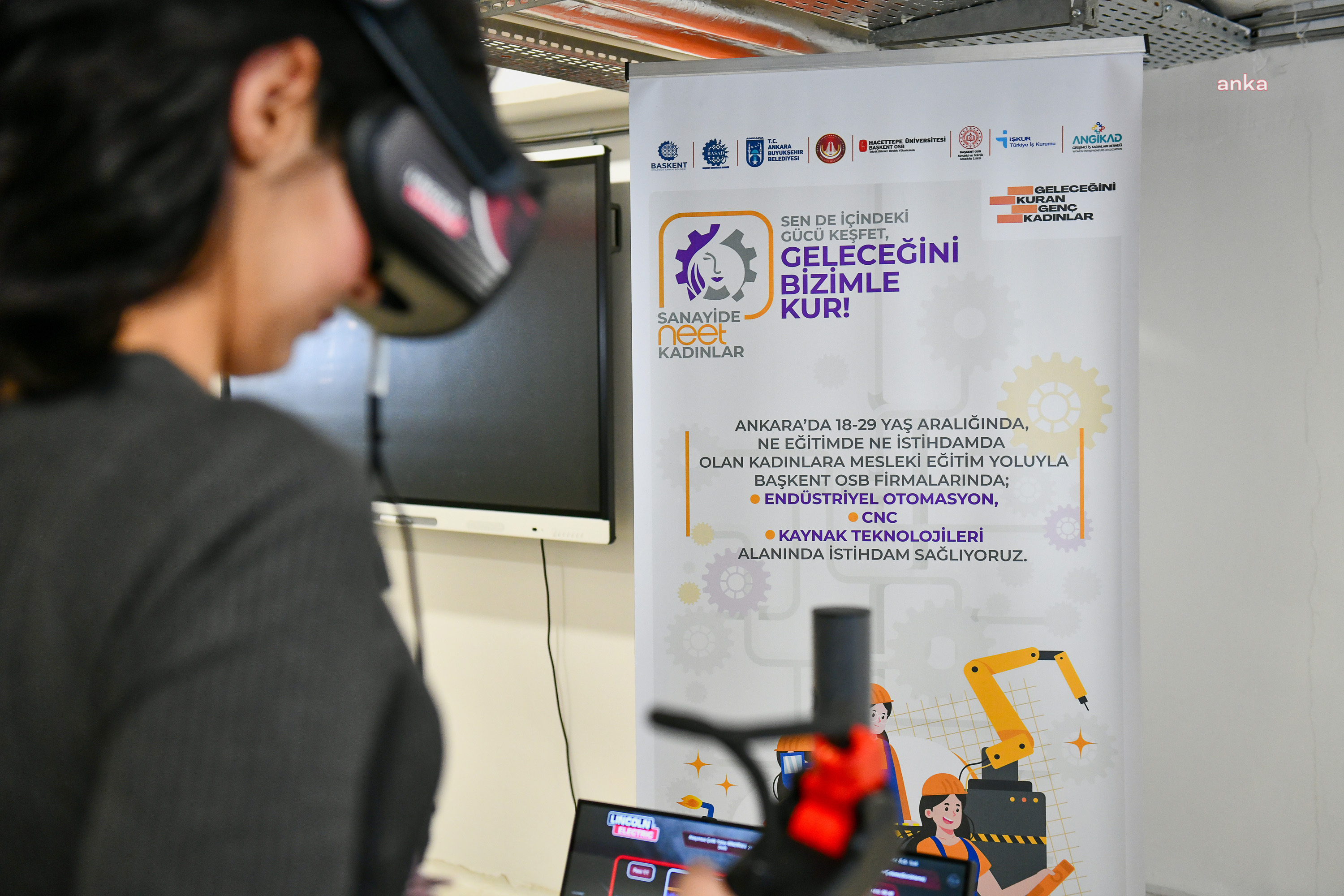 ANKARA BÜYÜKŞEHİR BELEDİYESİ'NDEN “SANAYİDE NEET KADINLAR PROJESİ”NE DESTEK