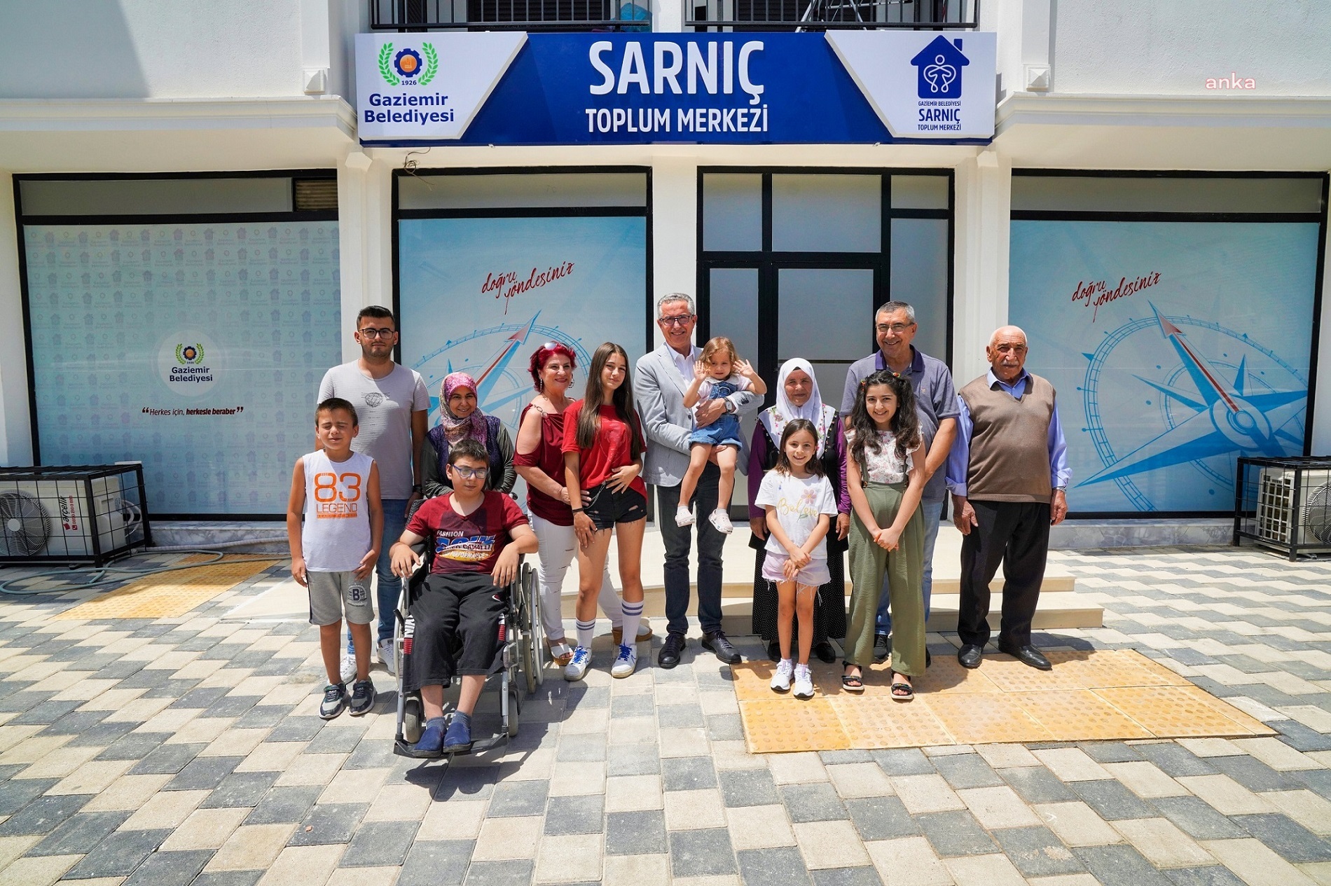 GAZİEMİR'DE YURTTAŞLARIN ÇÖZÜM KAPISI: SARNIÇ TOPLUM MERKEZİ