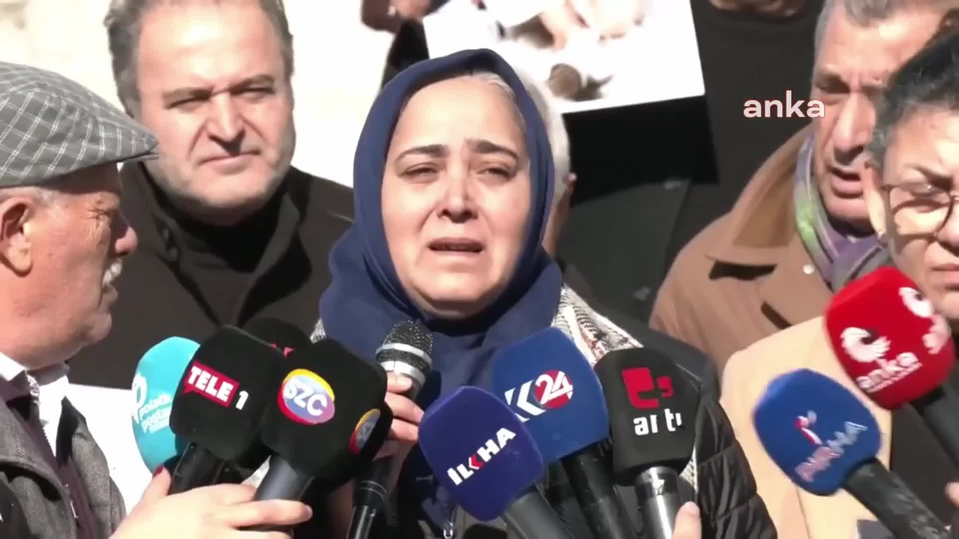 DEPREM MAĞDURLARI VE KAYIP YAKINLARI BUGÜN ANKARA'DAYDI... SUNA ÖZTÜRK: “12 AY OLMASINA RAĞMEN, KIZIMIN BİR TEK SAÇINI BİLE BULAMADIM”
