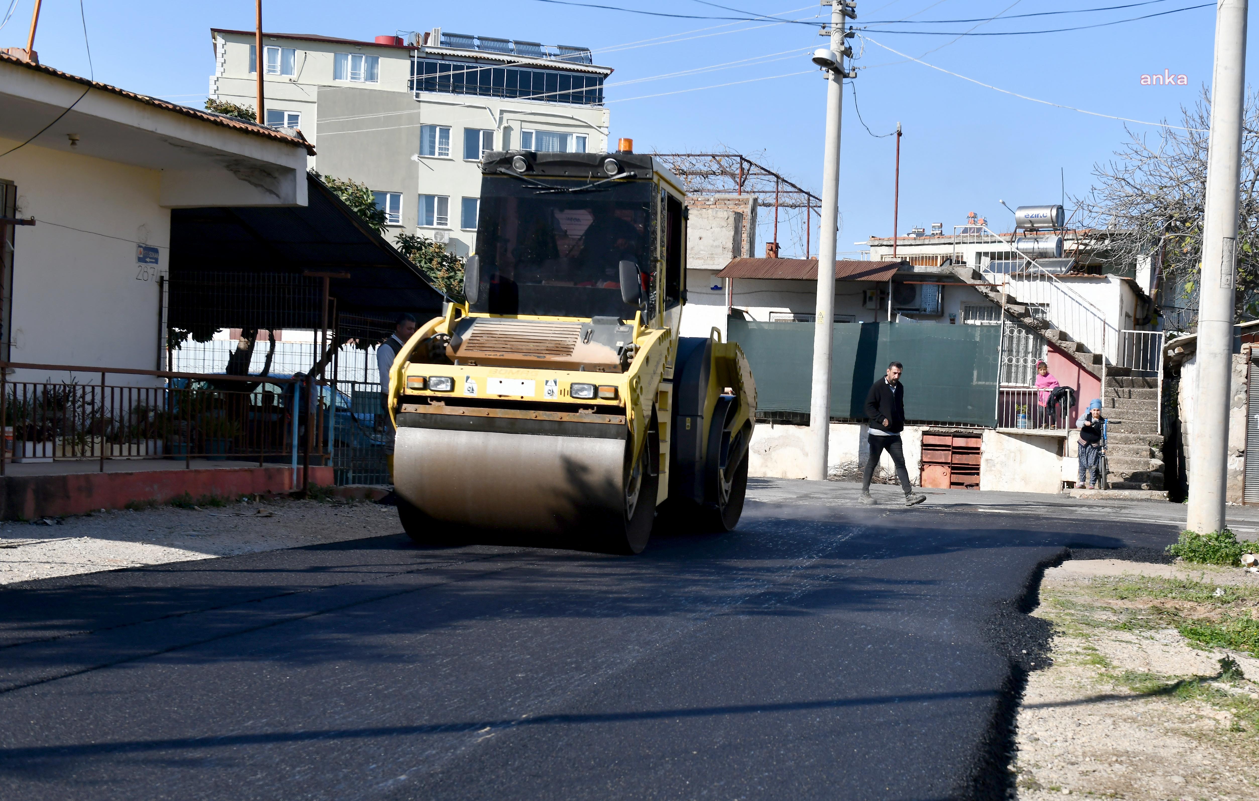 MURATPAŞA BELEDİYESİ’NDEN YEŞİLDERE'DE SICAK ASFALT ÇALIŞMASI