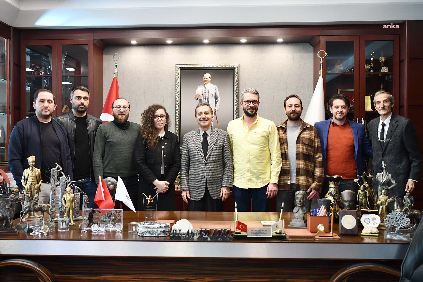 MİMARLAR ODASI ESKİŞEHİR ŞUBESİ’NDEN AHMET ATAÇ’A ZİYARET