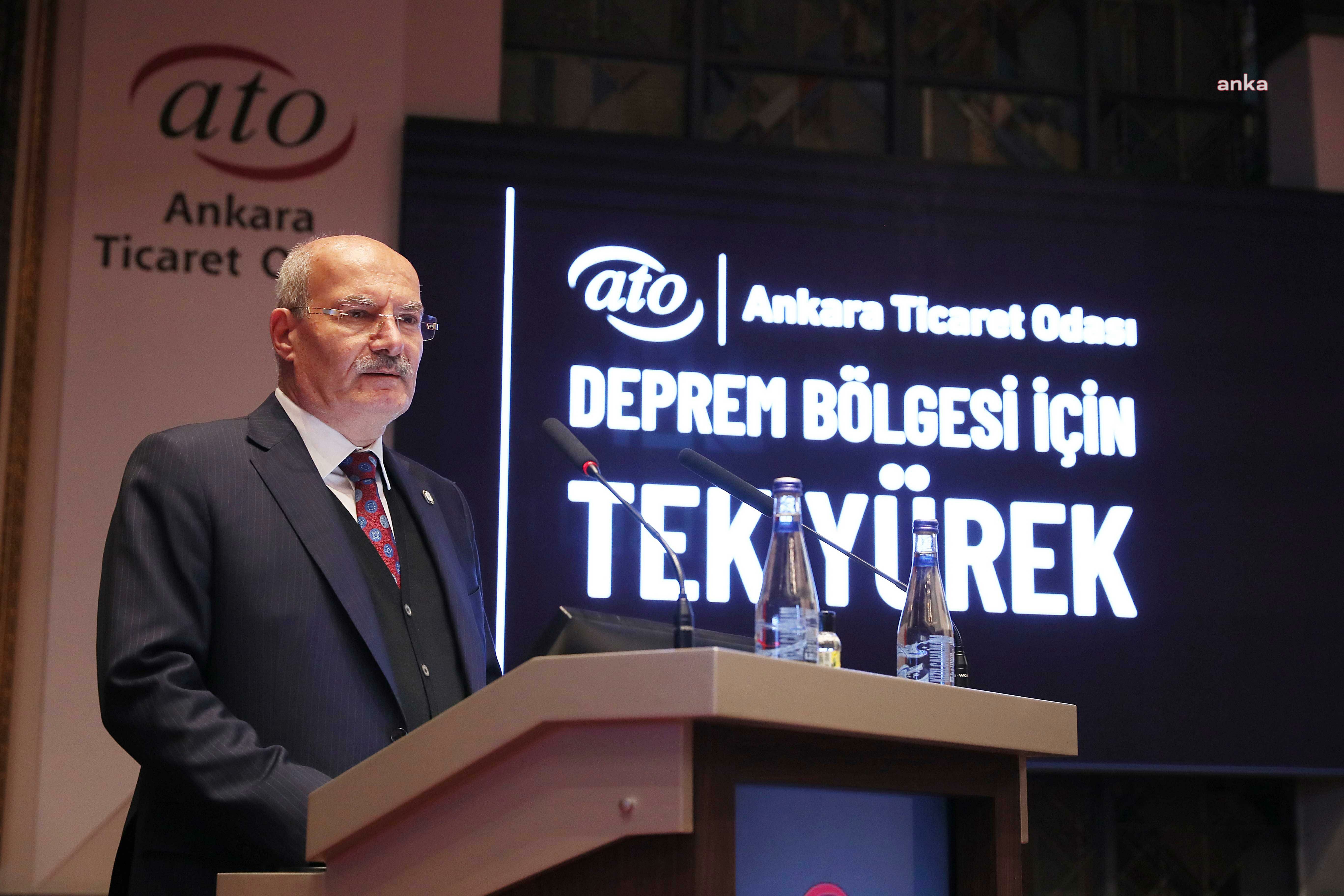 ATO BAŞKANI BARAN’DAN, 6 ŞUBAT DEPREMİNİN 1. YIL DÖNÜMÜNDE AÇIKLAMA: “FELAKET KARŞISINDA SERGİLENEN DAYANIŞMAYI İLİKLERİMİZE KADAR HİSSETTİK”