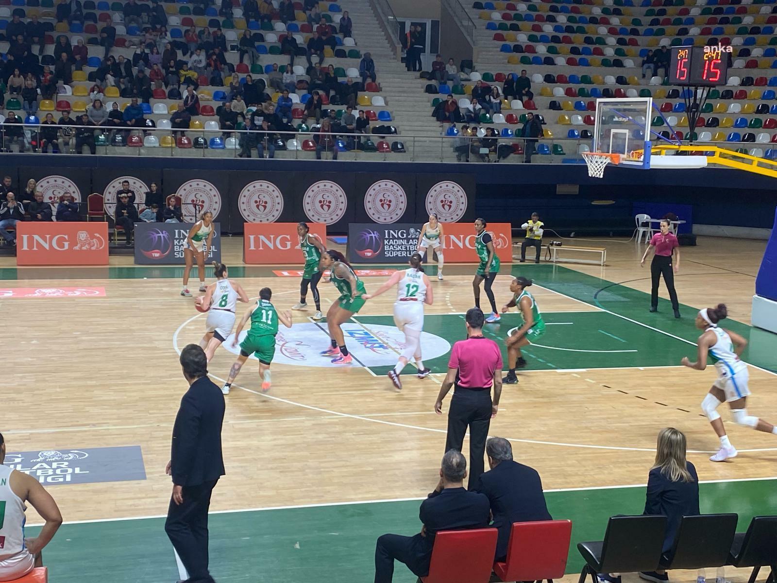 İZMİT BELEDİYESPOR KADIN BASKETBOL TAKIMI, BURSA ULUDAĞ’I MAĞLUP ETTİ