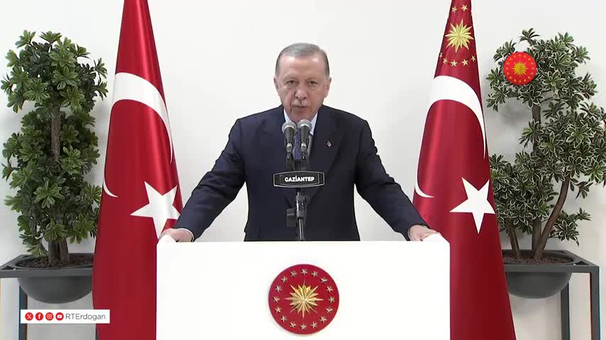 ERDOĞAN: BÖYLESİ BİR AFETİN ALTINDAN KALKMAK ÖYLE HER BABAYİĞİDİN HARCI DEĞİLDİR