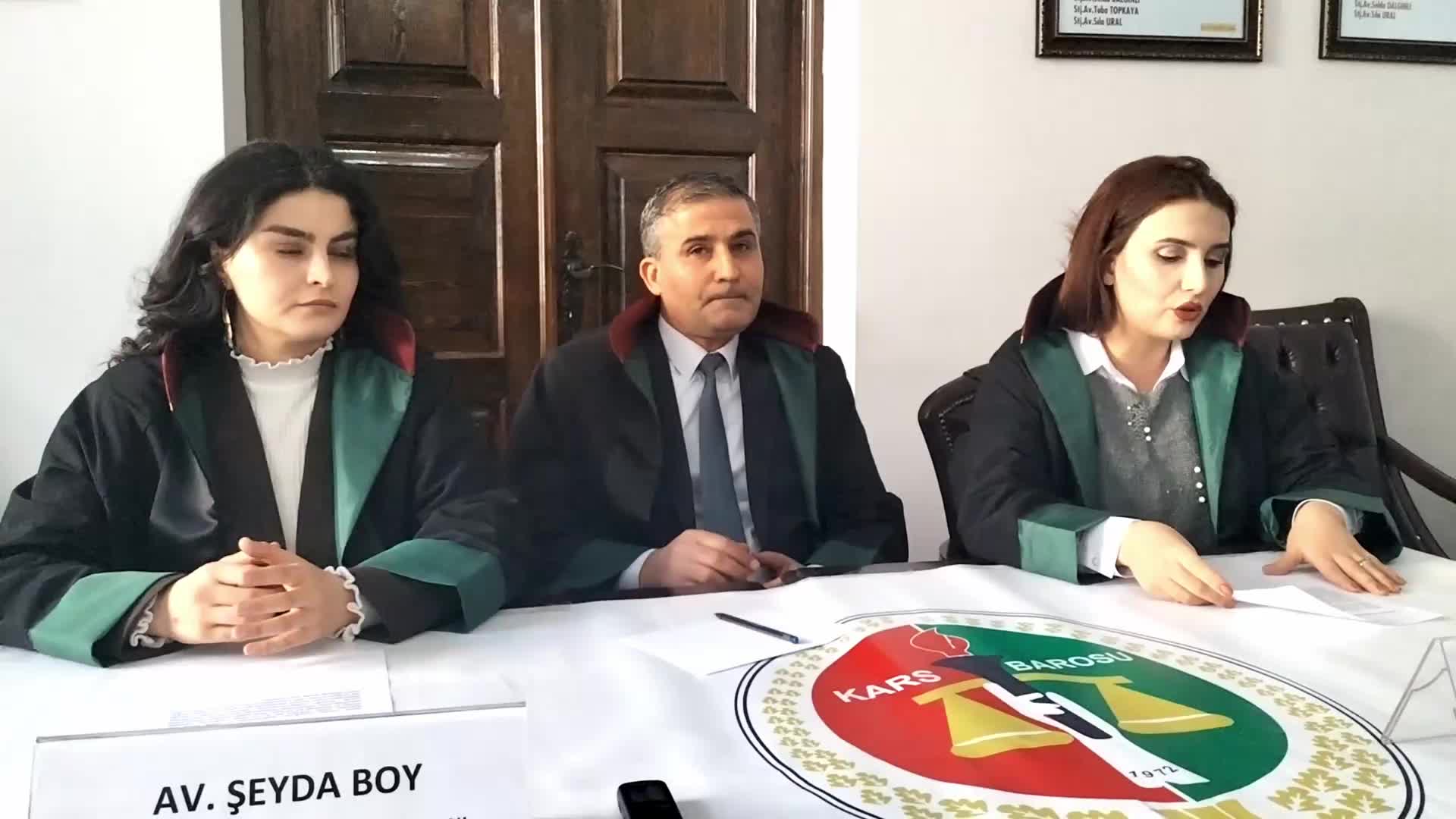 KARS BAROSU'NDAN 13 YAŞINDAKİ KIZ ÇOCUĞUNUN AİLE İÇİ ŞİDDET İLE KATLEDİLMESİNE İLİŞKİN AÇIKLAMA: "HUKUKİ SÜRECİ SONUNA KADAR TAKİP EDECEĞİZ"