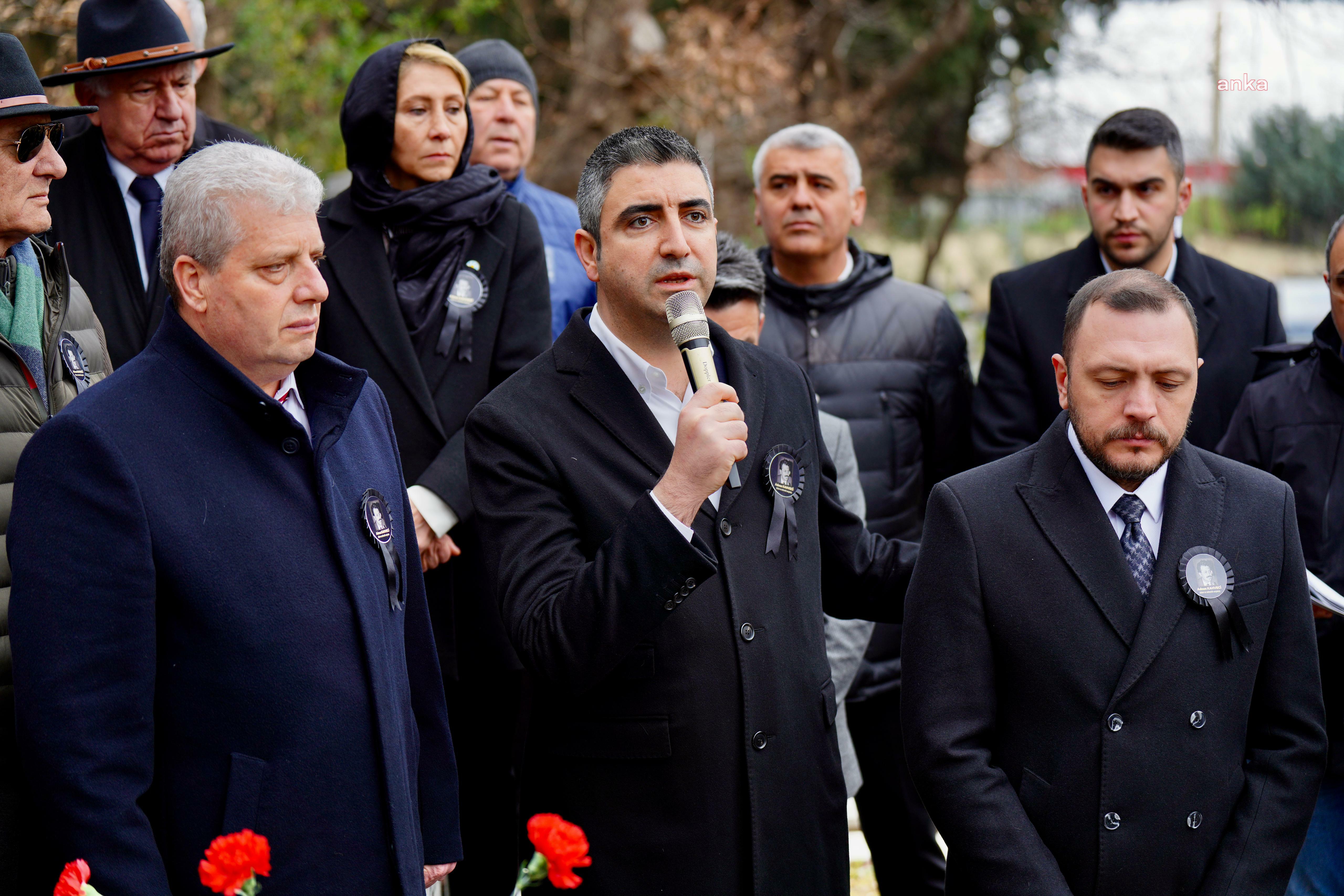 ADNAN KAHVECİ, VEFATININ 31. YILINDA KARTAL’DA ANILDI