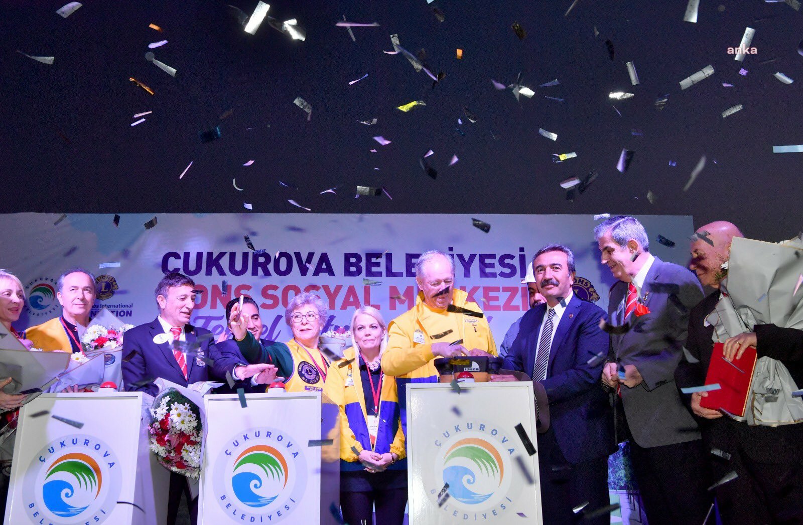 ÇUKUROVA BELEDİYESİ LIONS SOSYAL MERKEZİ’NİN TEMELİ TÖRENLE ATILDI