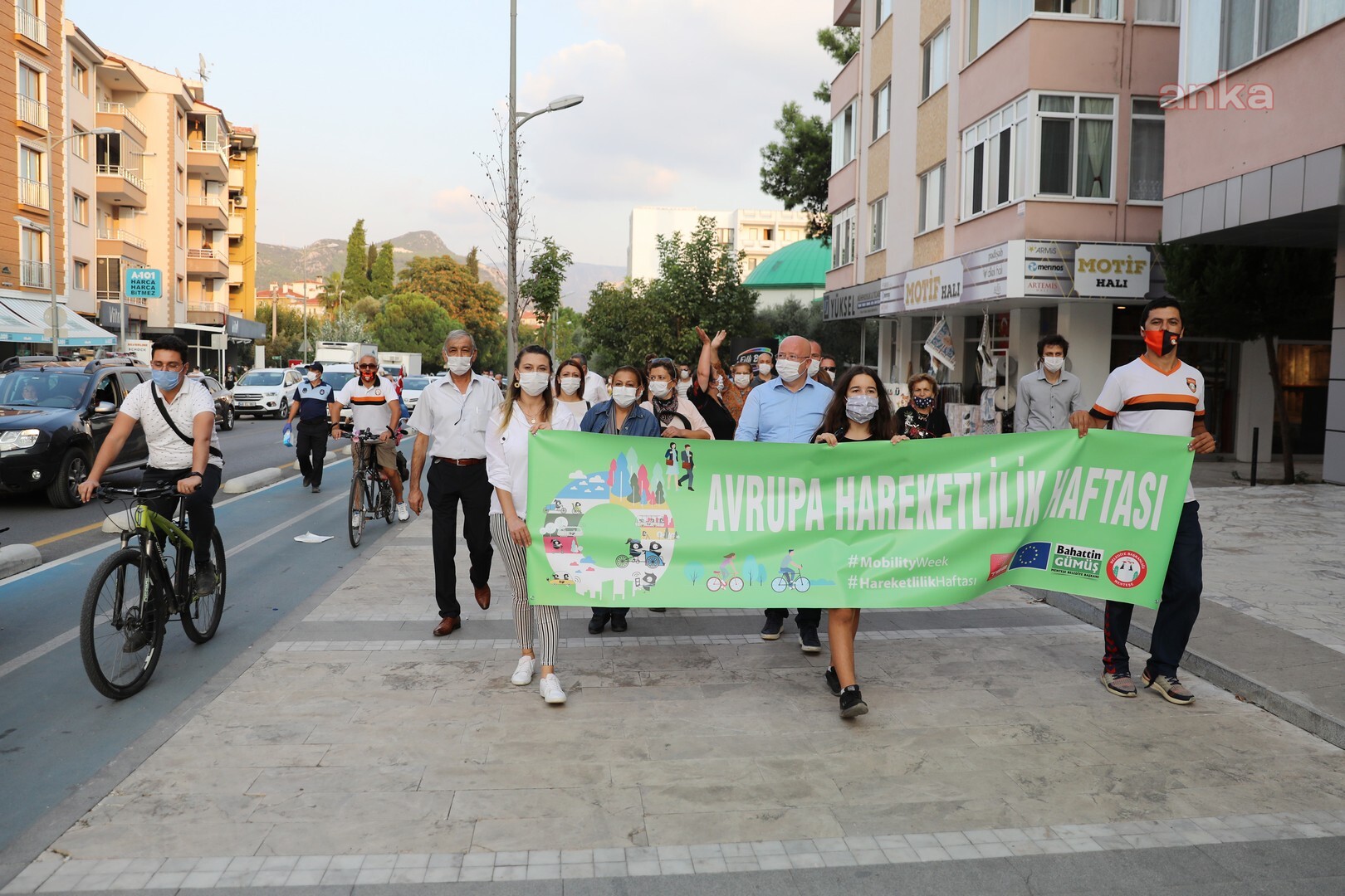 MENTEŞE'DE AVRUPA HAREKETLİLİK HAFTASI ETKİNLİKLERLE KUTLANDI