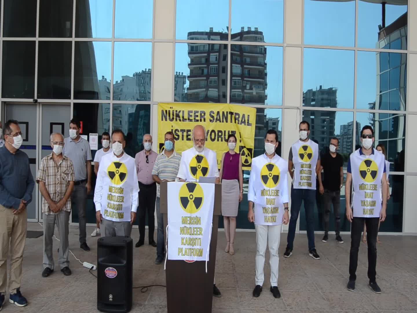 AKKUYU'DA İŞÇİLERİN ÜCRETLERİNİN ÖDENMEMESİNE NKP'DEN TEPKİ