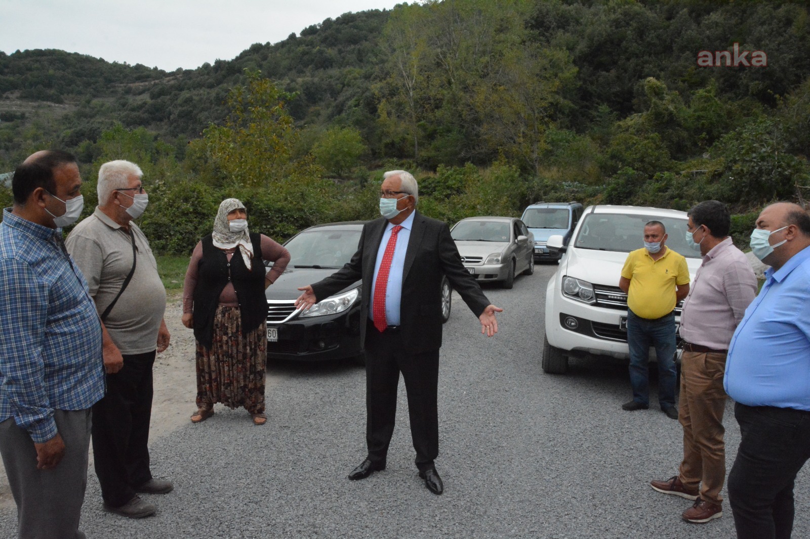 KDZ.EREĞLİ BELEDİYE BAŞKANI POSBIYIK, GÖKTEPE MAHALLESİ’NDE