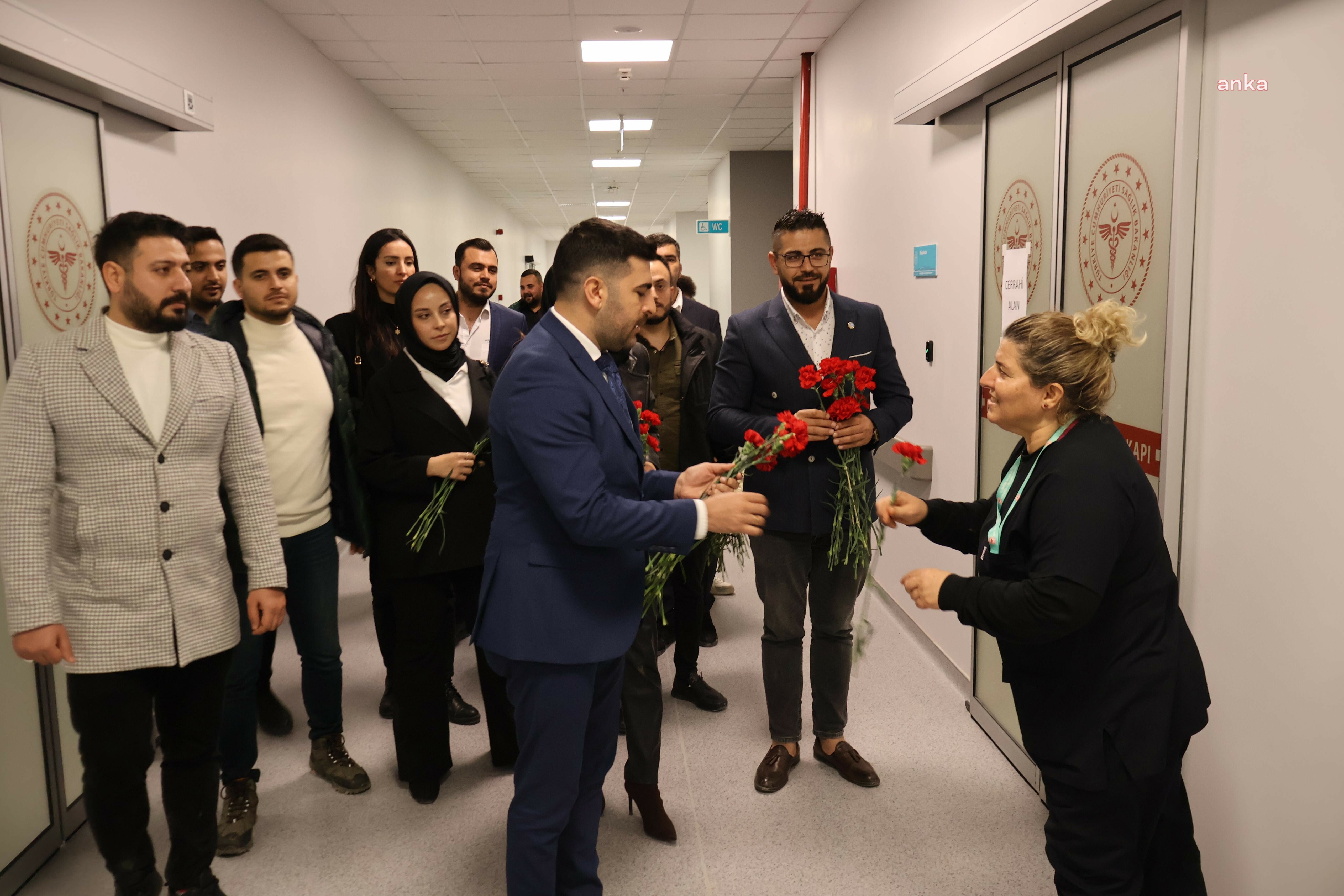 GENÇ SAĞLIK SENDİKASI, DEPREM BÖLGESİNİ ZİYARET ETTİ