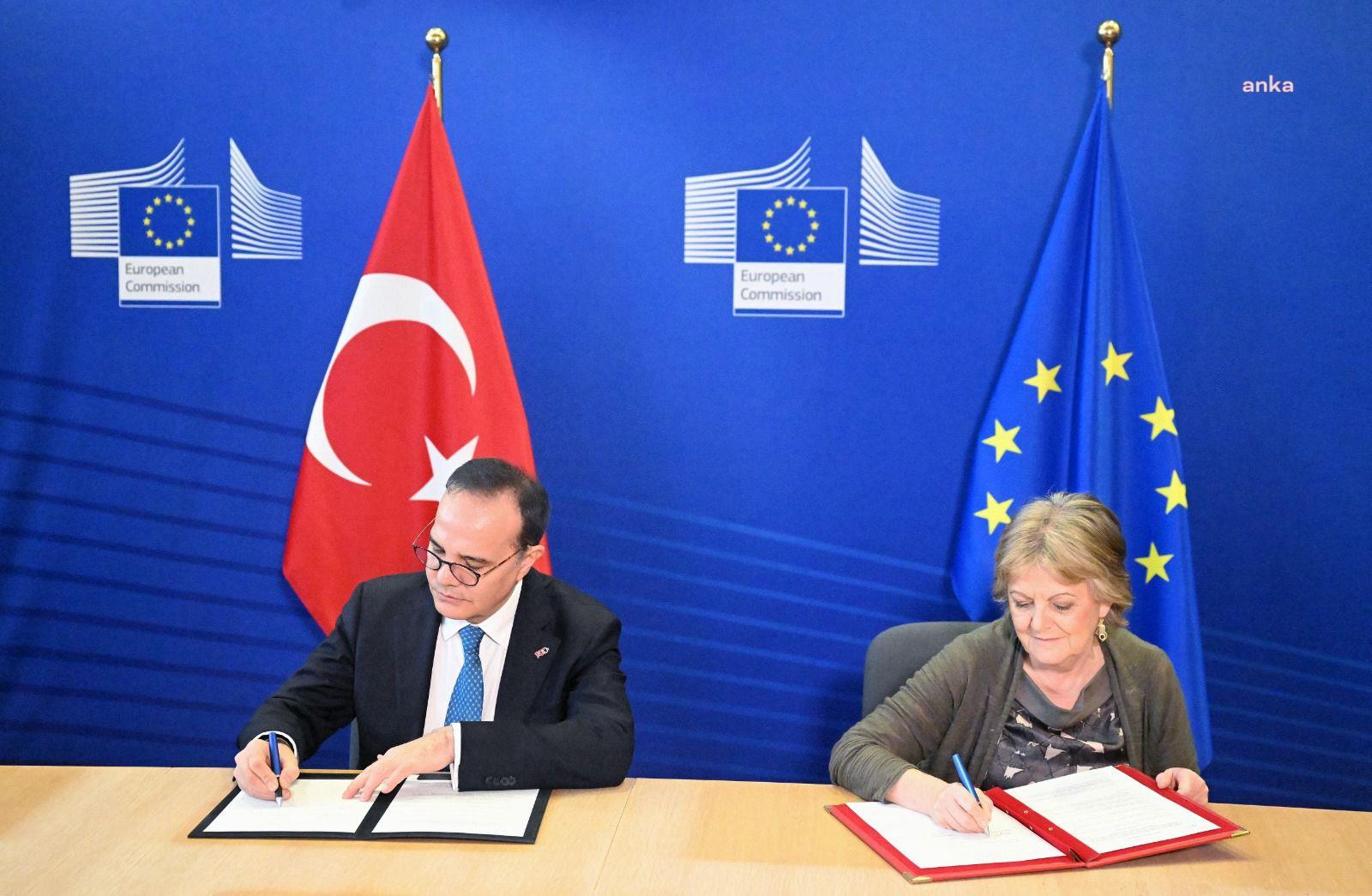 AB'NİN DEPREM İÇİN TÜRKİYE'YE VERECEĞİ 400 MİLYON EUROLUK FONUN KULLANIMINA İLİŞKİN ANLAŞMA BUGÜN BRÜKSEL'DE İMZALANDI