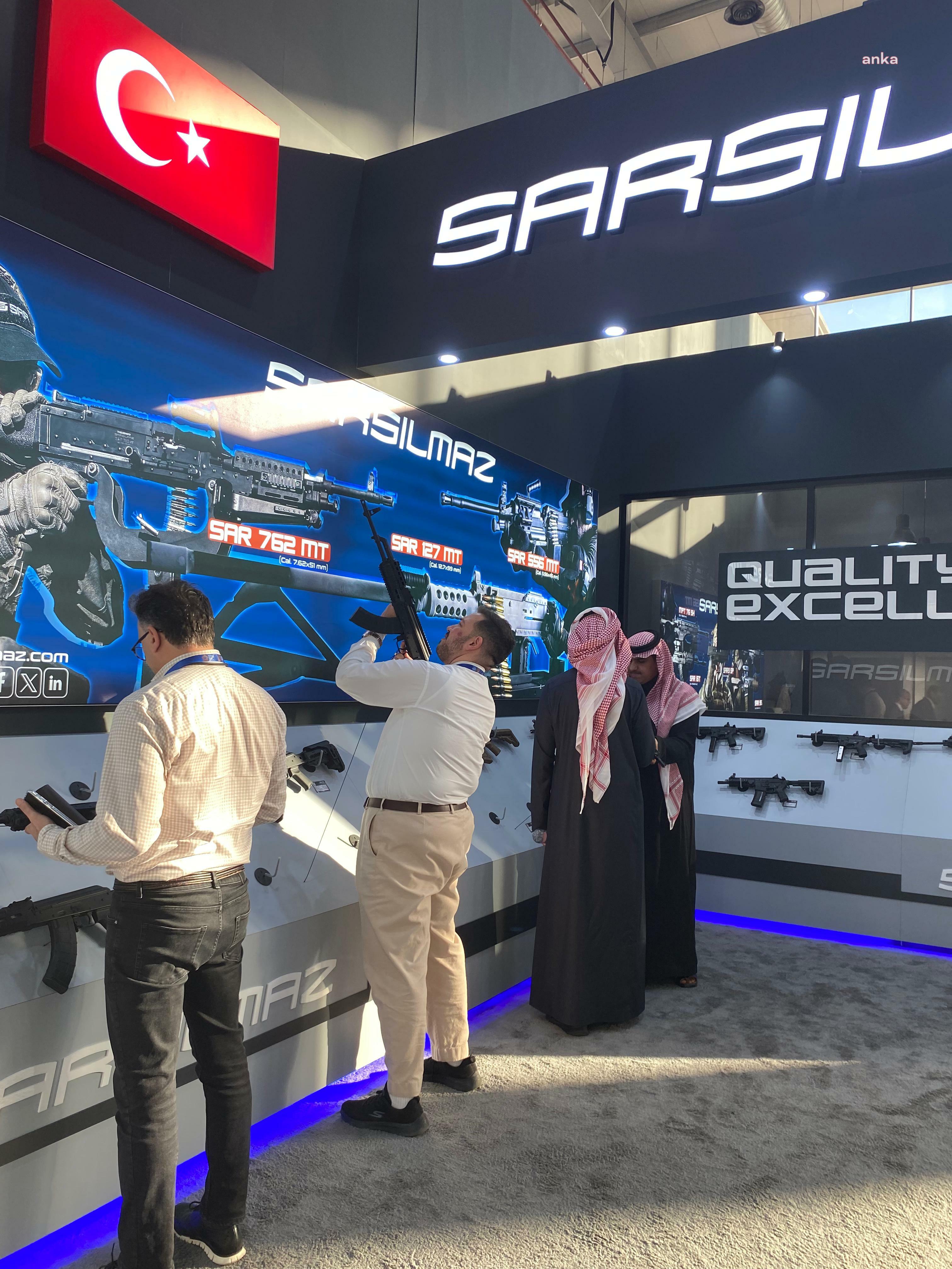 SARSILMAZ, WORLD DEFENSE SHOW’DA 85 SİLAH MODELİNİ SERGİLEDİ