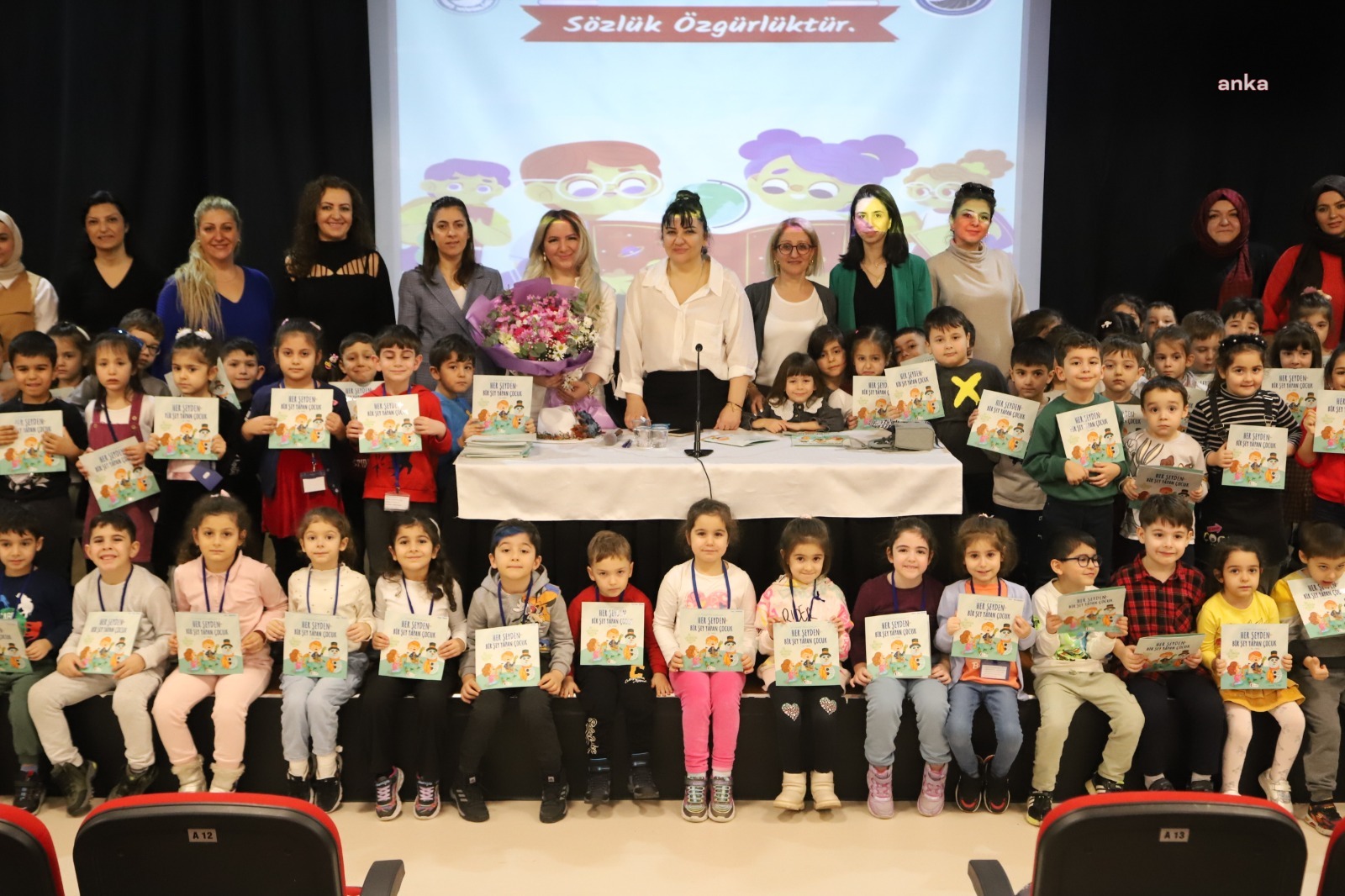 KARTALLI KREŞ ÖĞRENCİLERİ, YAZAR SİNEM EREN İLE BULUŞTU