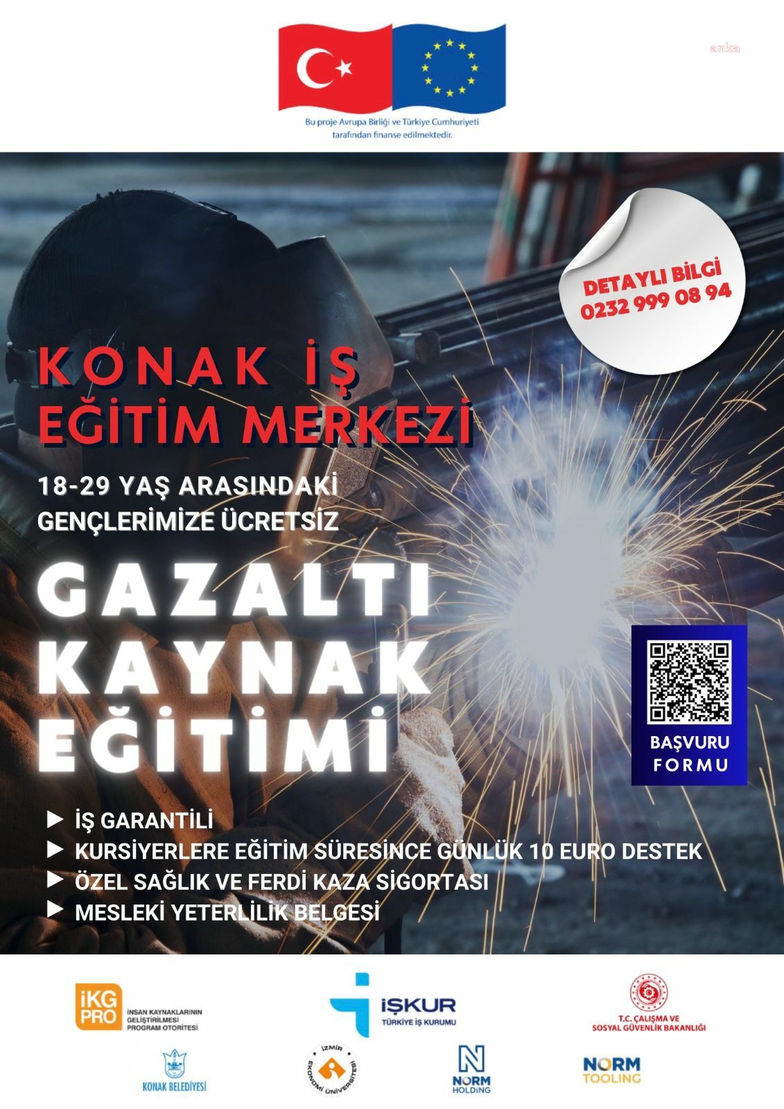 KONAKLI GENÇLERE GAZALTI KAYNAK EĞİTİMİ