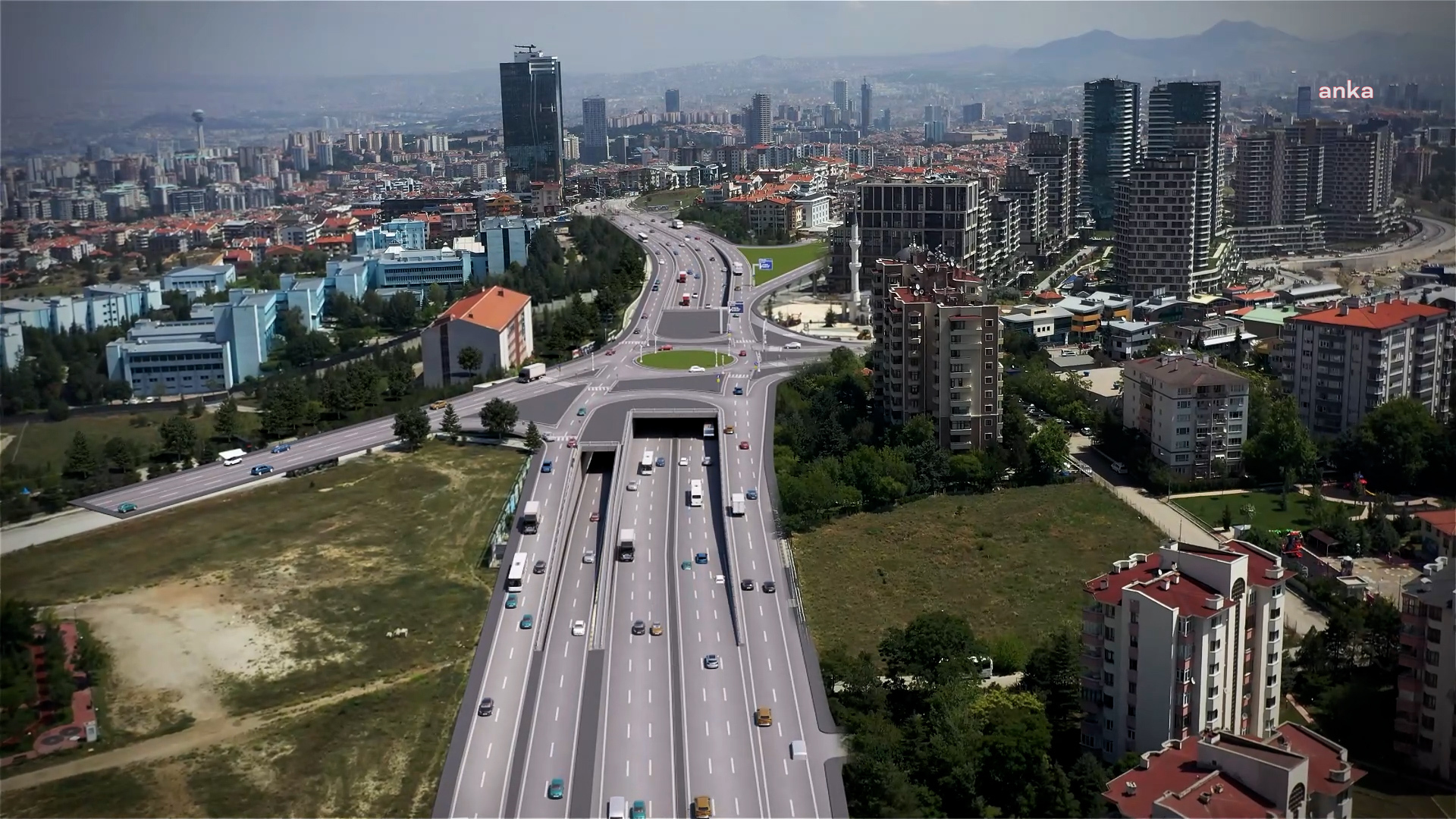 ANKARA BÜYÜKŞEHİR BELEDİYESİ, BAŞKENTİN KUZEYİ İLE GÜNEYİNİ BAĞLAMAK İÇİN HAREKETE GEÇTİ