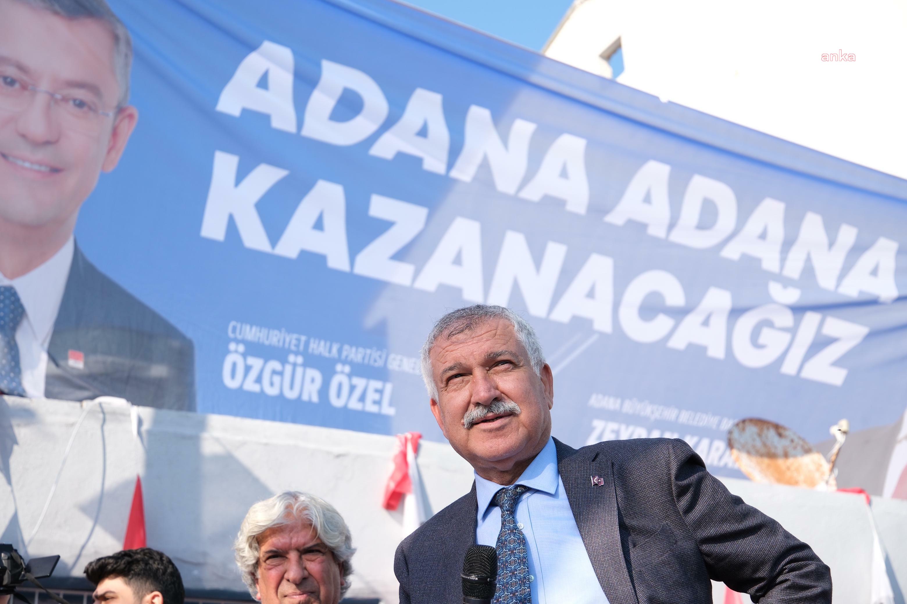 ADANA BÜYÜKŞEHİR BELEDİYE BAŞKANI ZEYDAN KARALAR, HALKLA BULUŞMAYA DEVAM EDİYOR