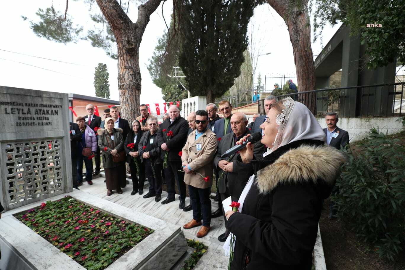 LEYLA ATAKAN, İZMİT'TEKİ MEZARI BAŞINDA ANILDI