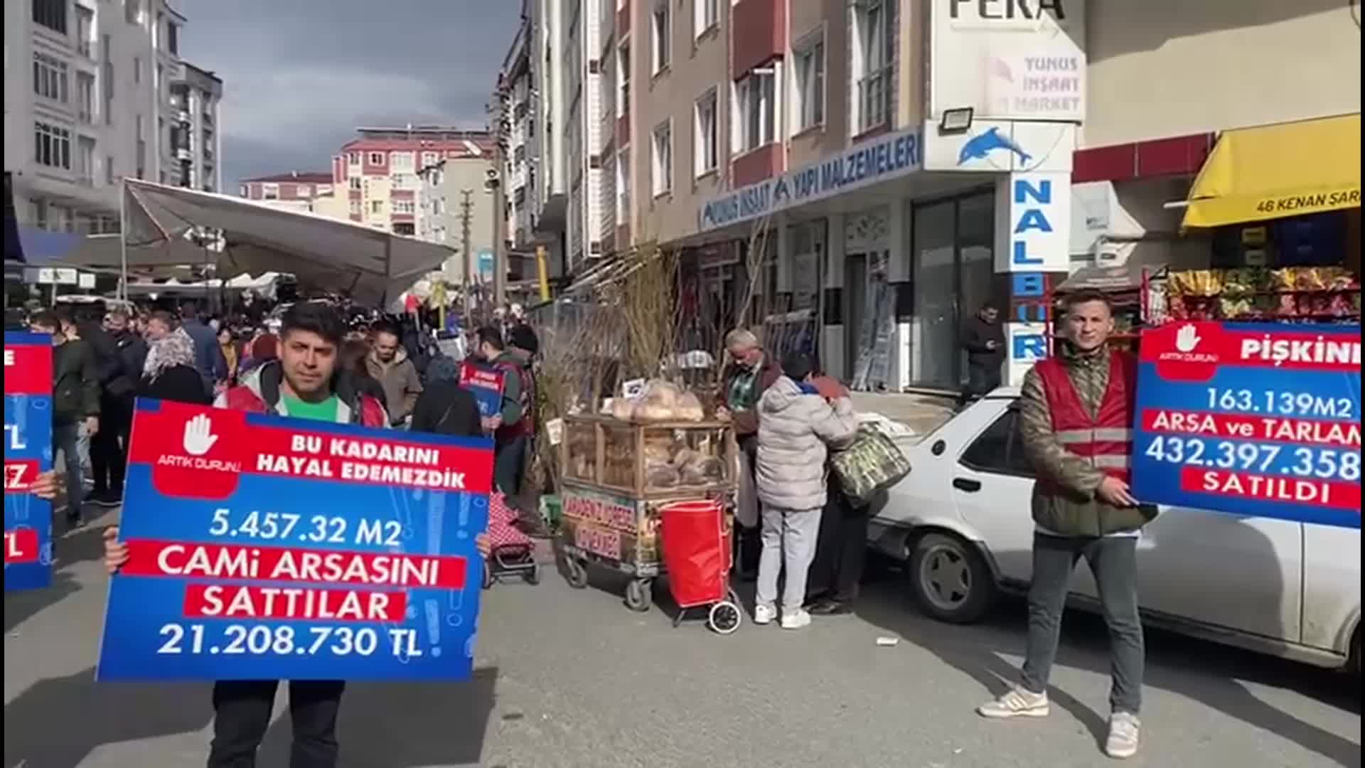 CHP KAPAKLI İLÇE ÖRGÜTÜ, AKPLİ BELEDİYENİN CAMİ ARSASI SATIŞLARINI ELEŞTİRDİ