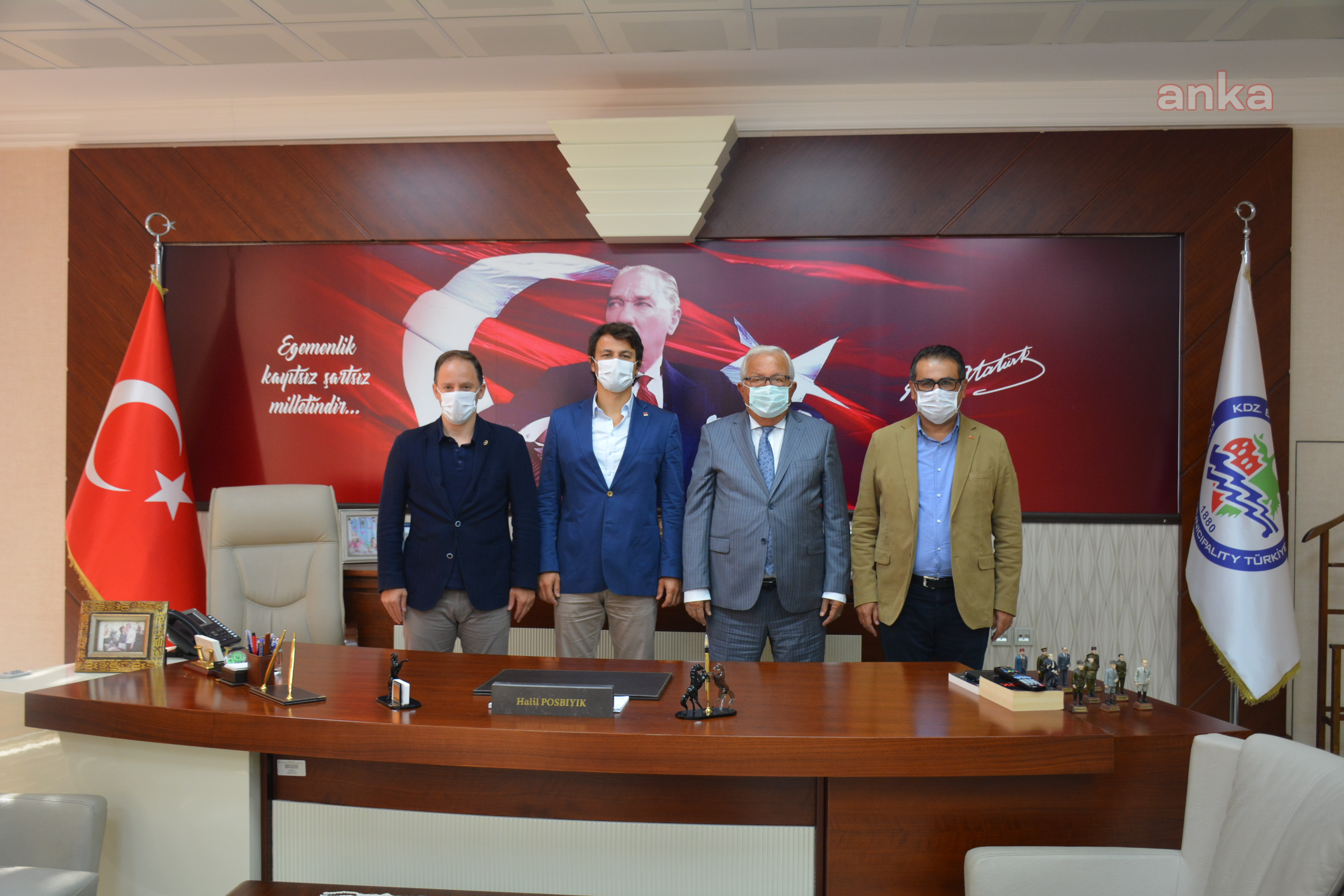CHP'Lİ MİLLETVEKİLLERİ, BAŞKAN POSBIYIK’I ZİYARET ETTİ