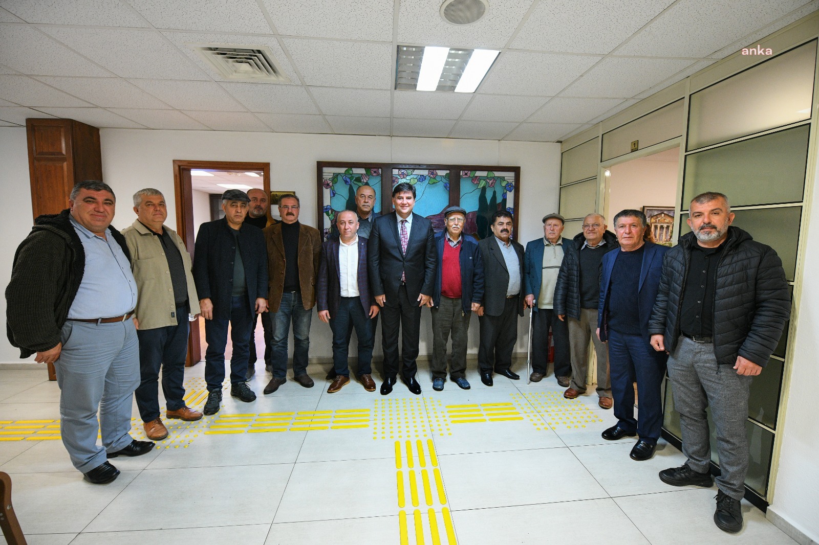 ESENKÖY SAKİNLERİNDEN FETHİYE BELEDİYE BAŞKANI KARACA’YA TEŞEKKÜR ZİYARETİ