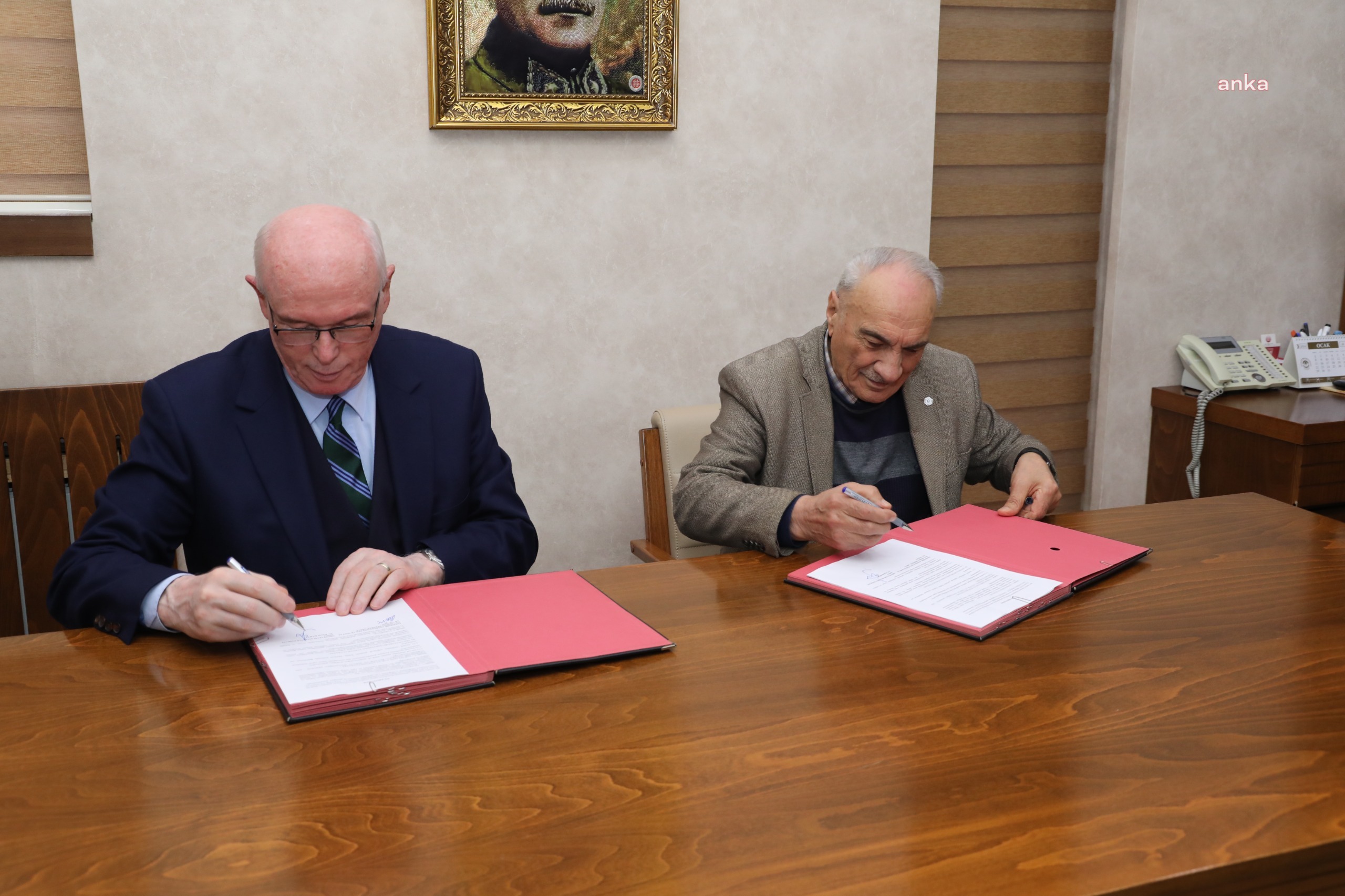 ODUNPAZARI'NDA GÜNDOĞDU MAHALLESİ’NE KAZANDIRILACAK CEMEVİ İÇİN ÖN PROTOKOL İMZALANDI