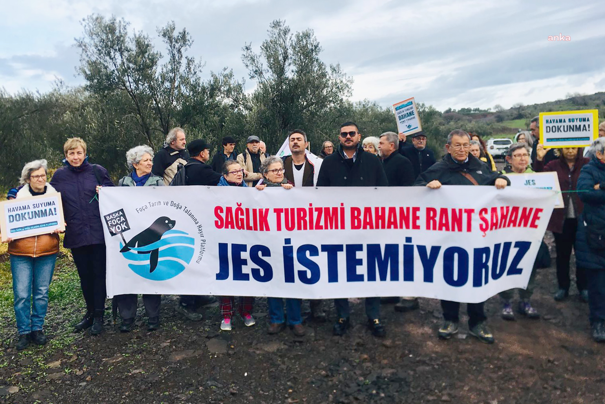 FOÇALILAR, TERMAL TURİZM SONDAJINA KARŞI TEK YÜREK