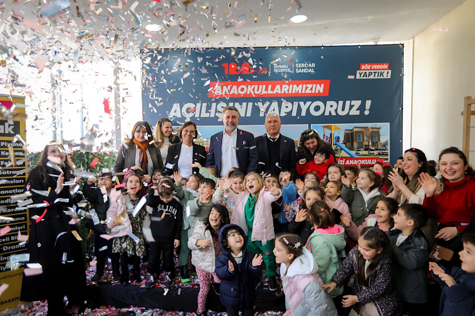 BAYRAKLI BELEDİYE BAŞKANI SERDAR SANDAL: “EĞİTİMDE DEVRİM YARATTIK”