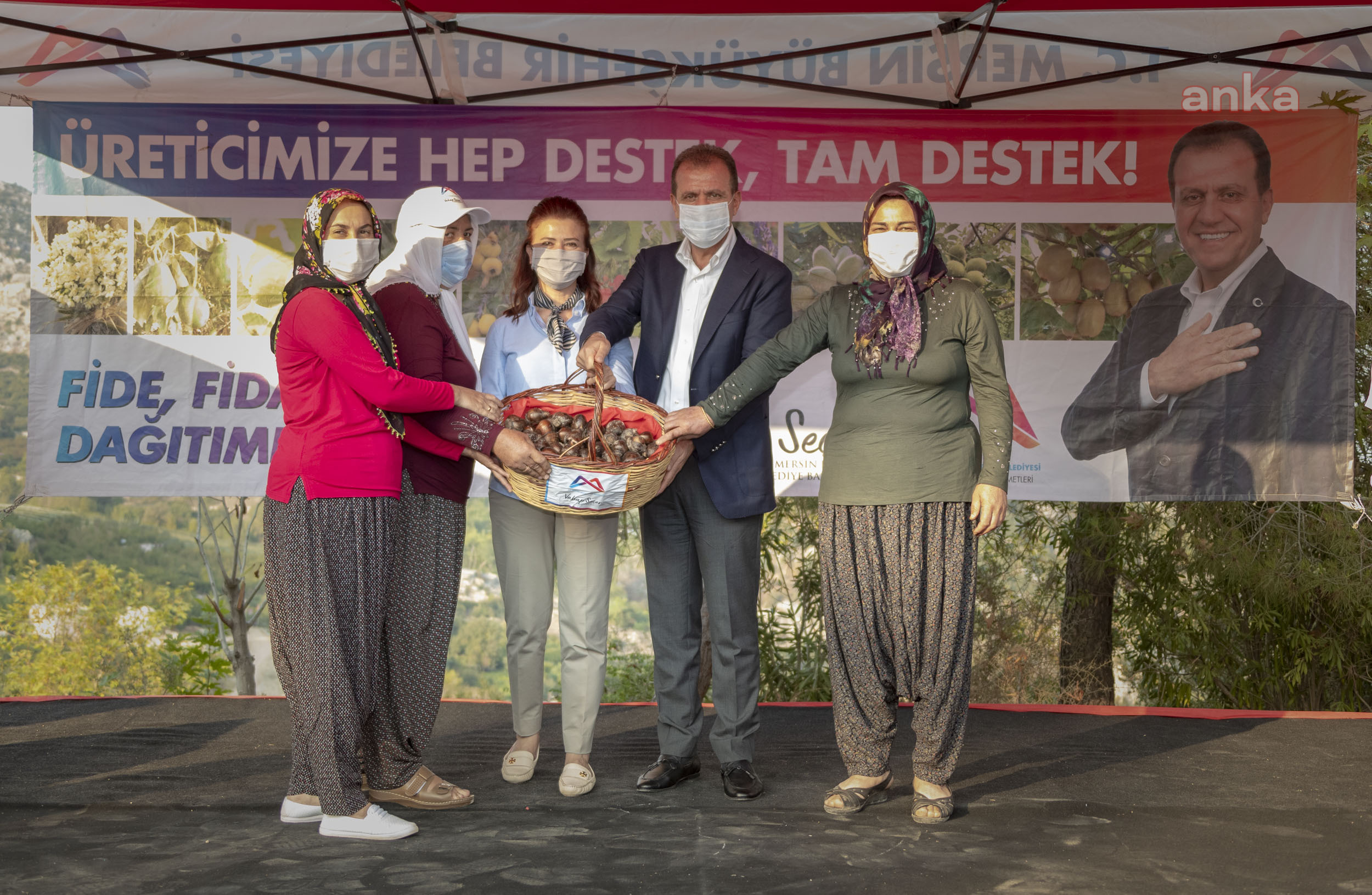 MERSİN BÜYÜKŞEHİR İLE TOROSLAR’IN ETEKLERİ NERGİS KOKACAK