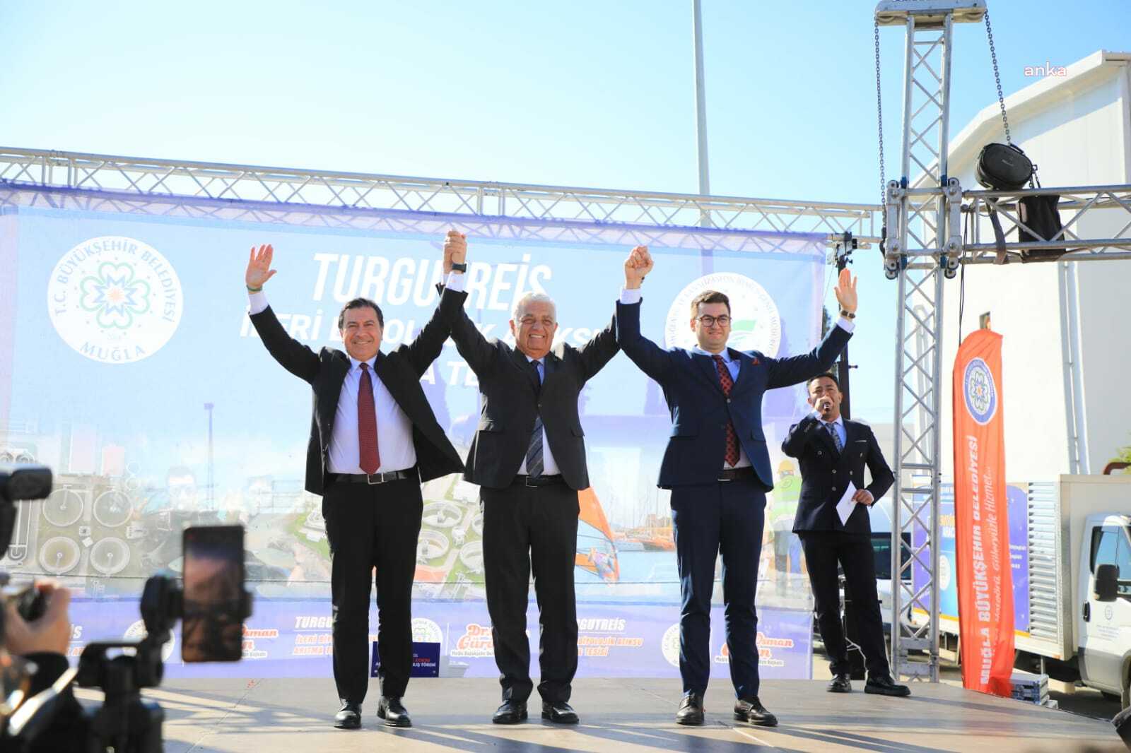 MUĞLA BÜYÜKŞEHİR BELEDİYESİ, BODRUM TURGUTREİS İLERİ BİYOLOJİK ARITMA TESİSİ’Nİ AÇTI... OSMAN GÜRÜN: "MUĞLA İÇİN ÇALIŞMAYA DEVAM EDECEĞİZ"