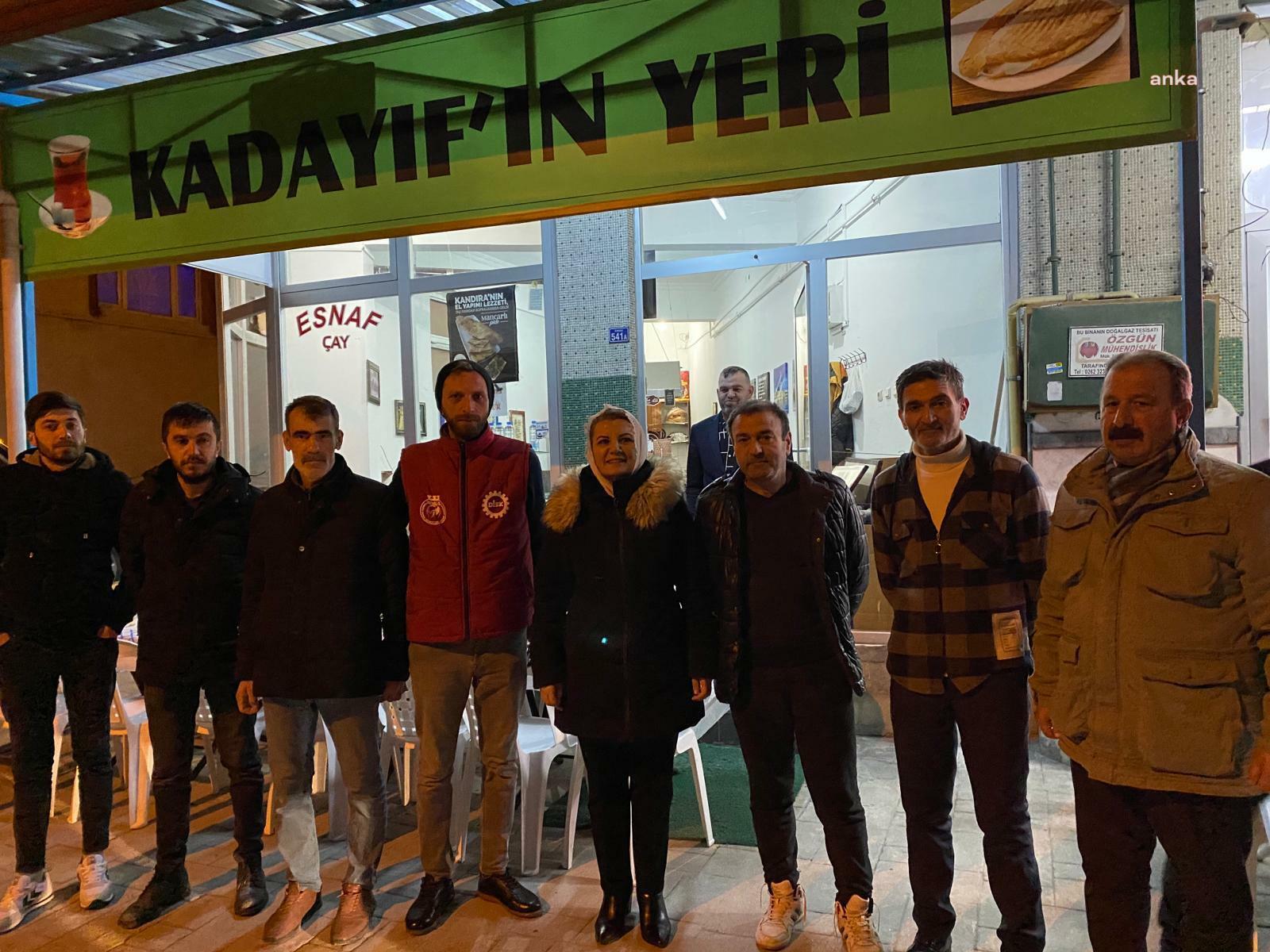 İZMİT BELEDİYE BAŞKANI HÜRRİYET, MESAİYE VATANDAŞLARI ZİYARET EDEREK BAŞLIYOR