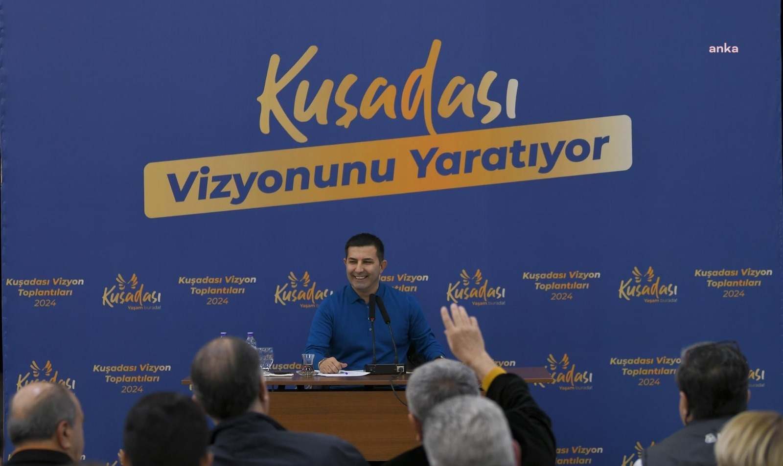 BELEDİYE BAŞKANI GÜNEL, 'KUŞADASI VİZYONUNU YARATIYOR' TOPLANTISINDA İŞ İNSANLARI VE SEKTÖR TEMSİLCİLERİYLE BULUŞTU