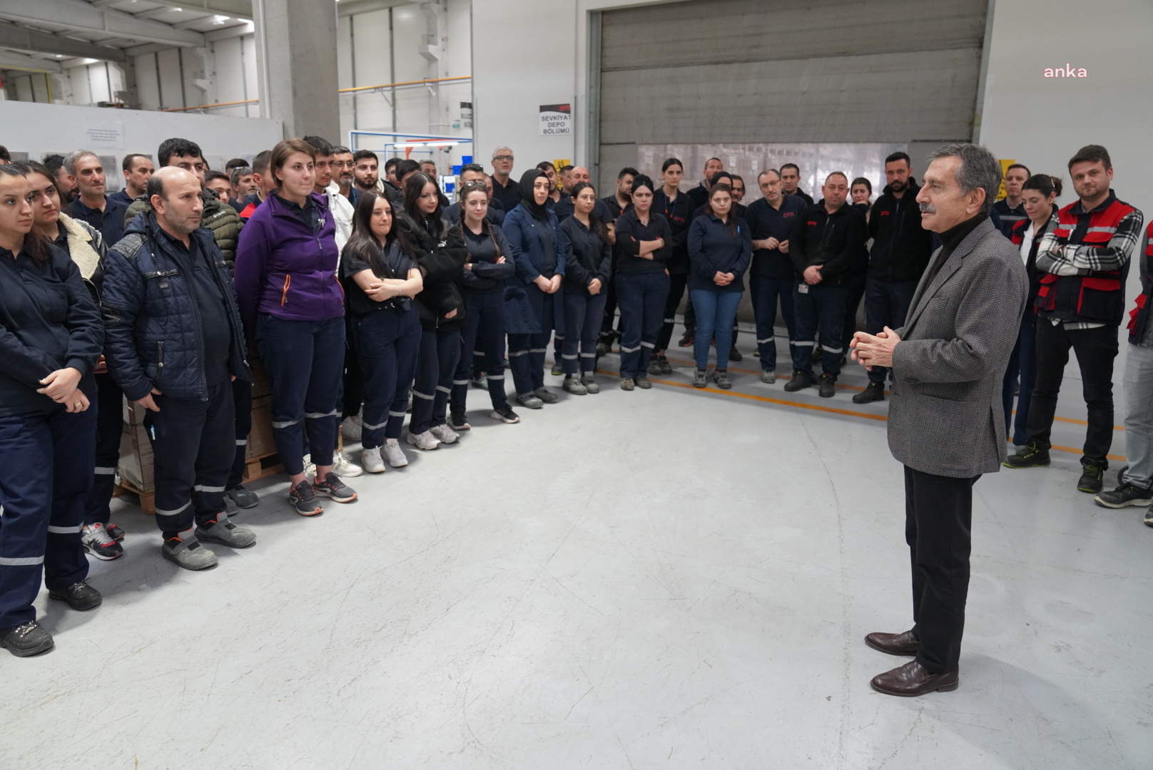 TEPEBAŞI BELEDİYE BAŞKANI ATAÇ’IN FABRİKA ZİYARETLERİ SÜRÜYOR