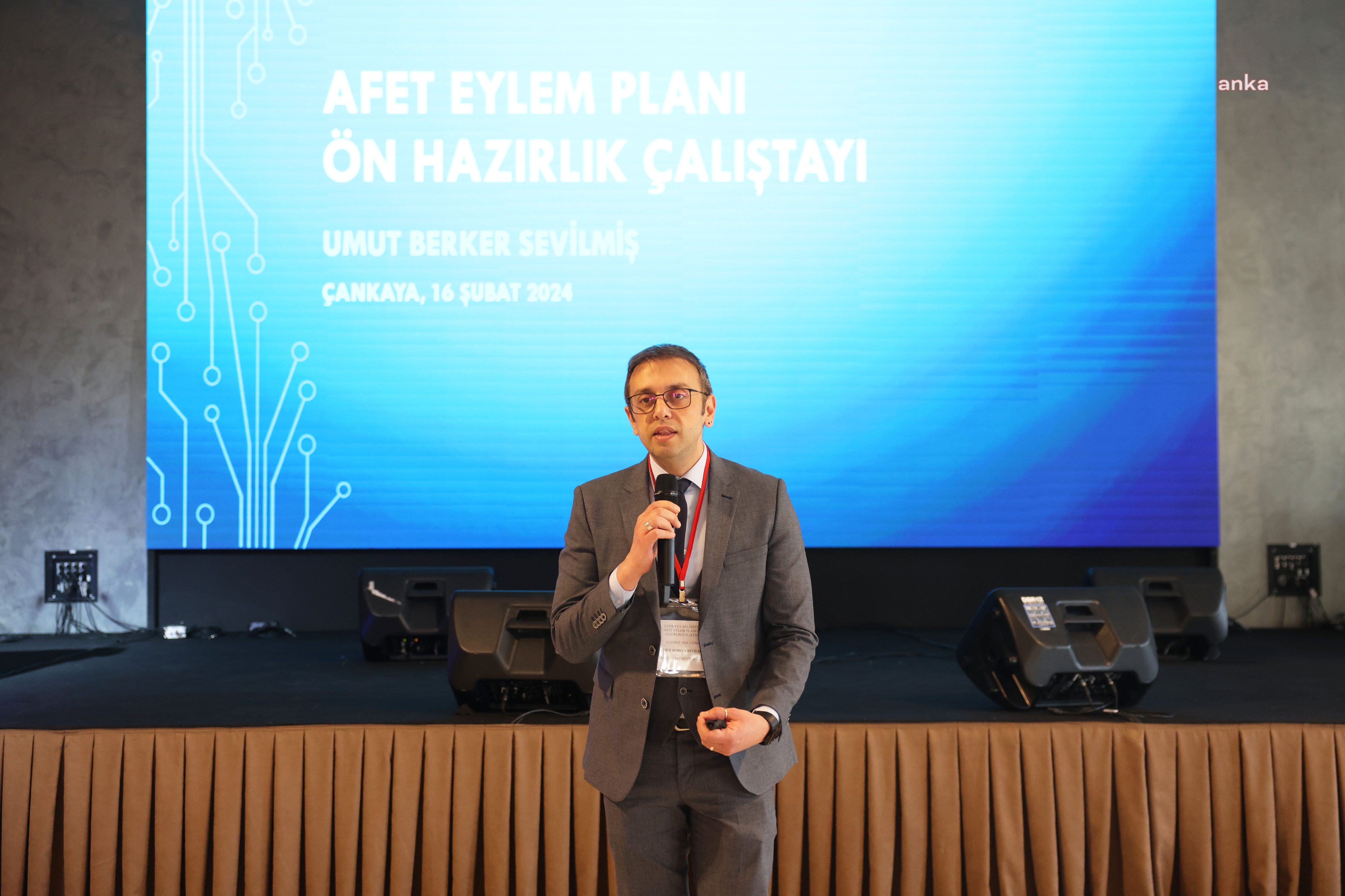 ÇANKAYA'DA AFET EYLEM PLAN ÖN HAZIRLIK ÇALIŞTAYI YAPILDI