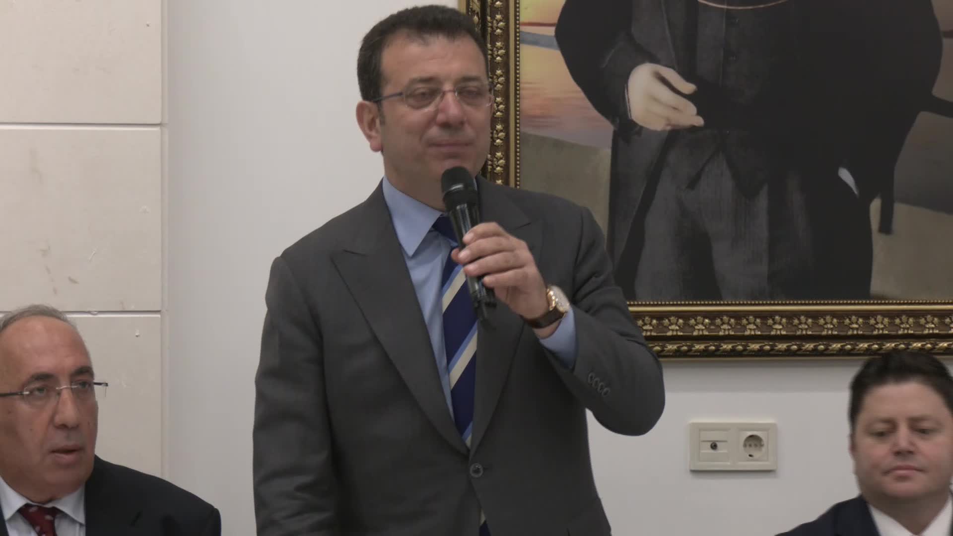 İMAMOĞLU: "SÜNNİLERİN DE ALEVİLERİN DE  ŞAFİLERİN DE CAFERİLERİN DE BELEDİYE BAŞKANIYIM"