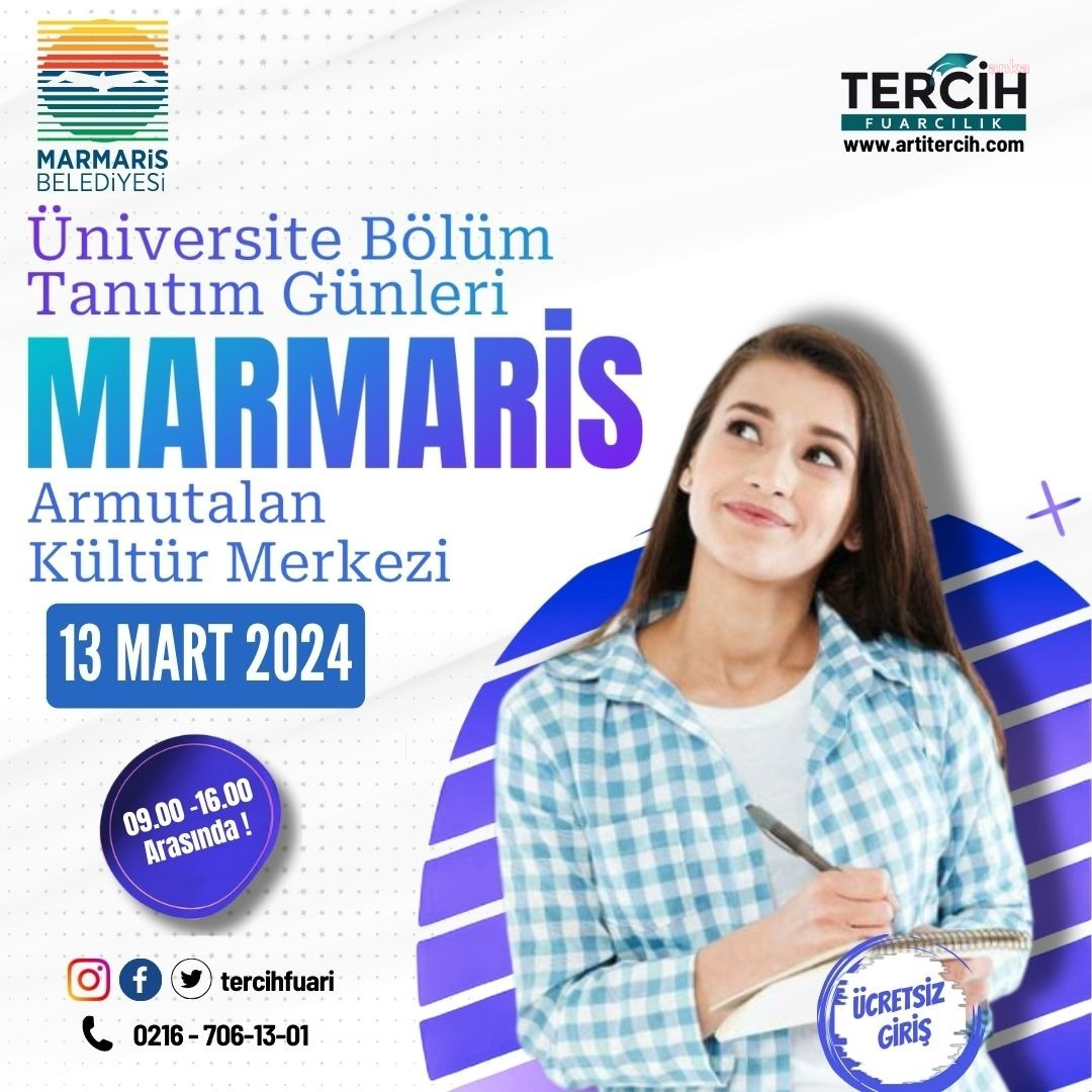 MARMARİS'TE ÜNİVERSİTE BÖLÜM TANITIM GÜNLERİ DÜZENLENECEK