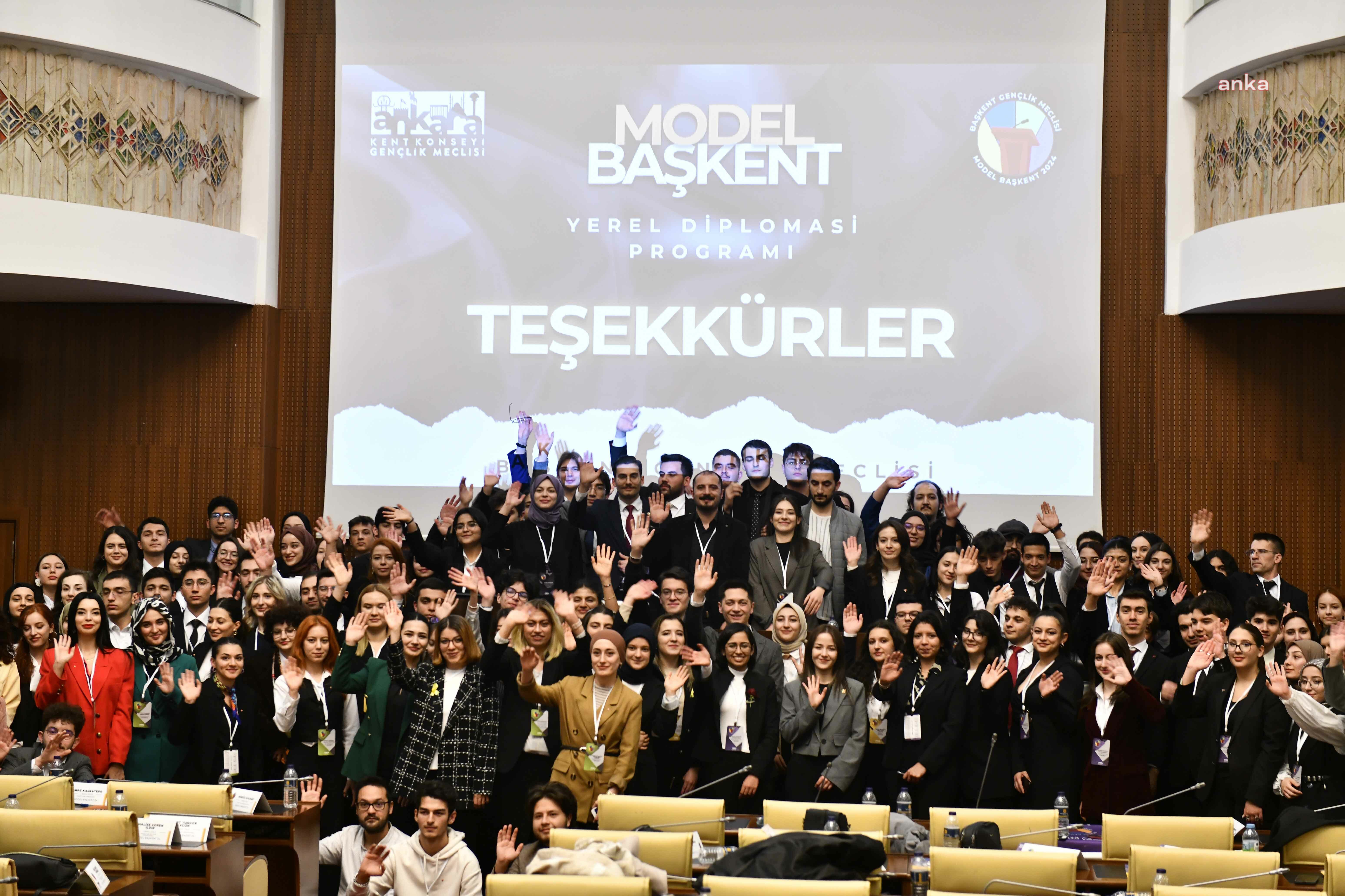 BAŞKENT GENÇLİK MECLİSİ’NİN “MODEL BAŞKENT” SİMÜLASYONUNDA GÖÇ KONUŞULDU