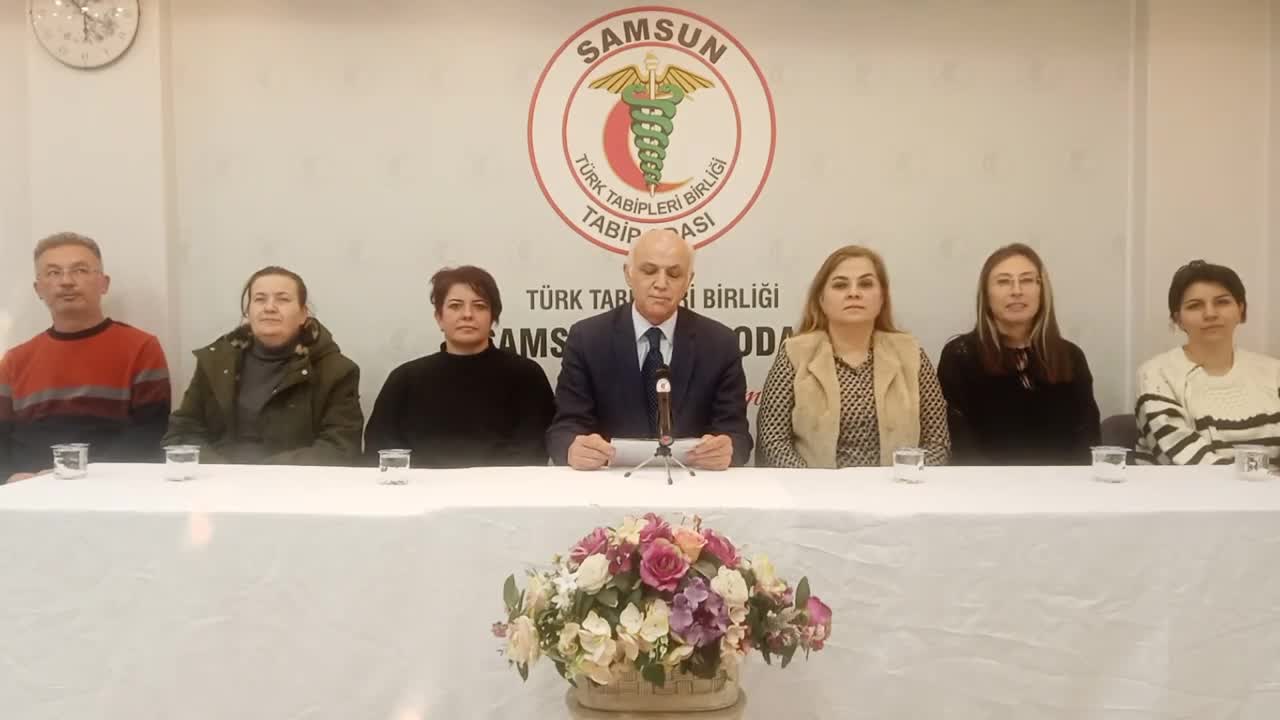 SAMSUN TABİP ODASI BAŞKANI ÇADIR: "TBMM'DE GÖRÜŞÜLEN KANUN TEKLİFİ, TOPLUM SAĞLIĞINA DAHA DA ZARAR VEREN DÜZENLEMELER İÇERMEKTEDİR"