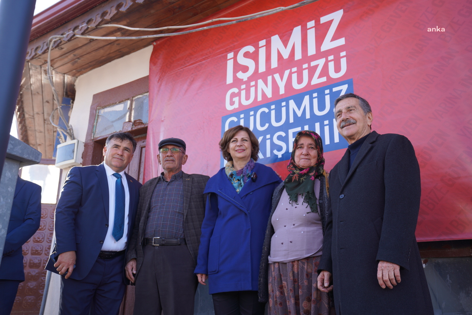 BAŞKAN ATAÇ VE BAŞKAN ADAYI ÜNLÜCE, GÜNYÜZÜLÜLERLE BULUŞTU