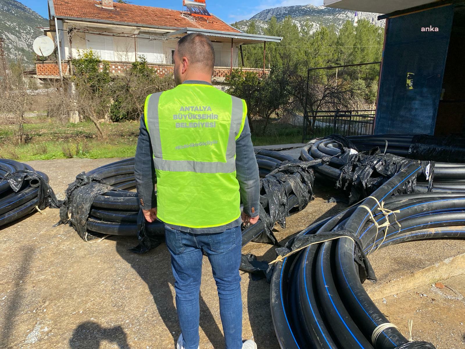 ANTALYA BÜYÜKŞEHİR BELEDİYESİ’NİN ÇİFTÇİYE YÖNELİK DESTEKLERİ SÜRÜYOR