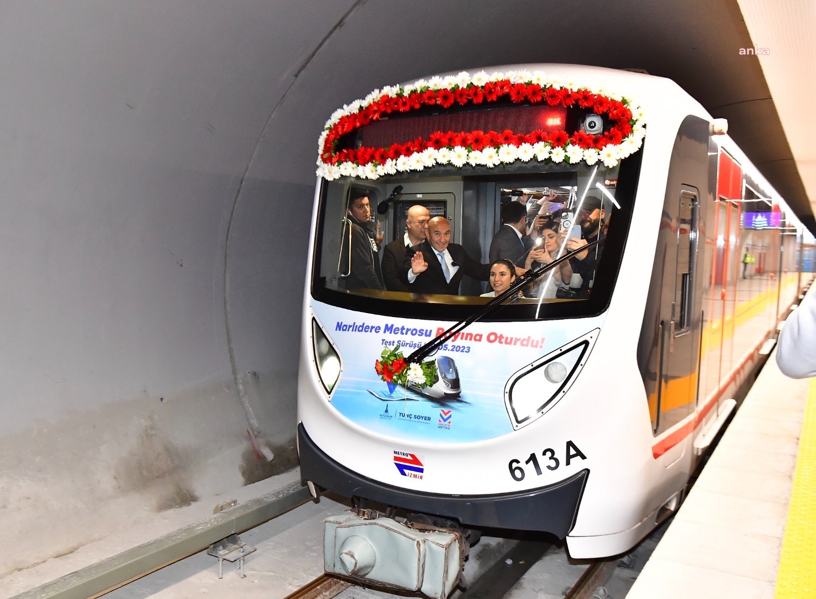 NARLIDERE METROSU, ÖN İŞLETMEDE 15 DAKİKALIK SEFER SIKLIĞI İLE ÇALIŞACAK