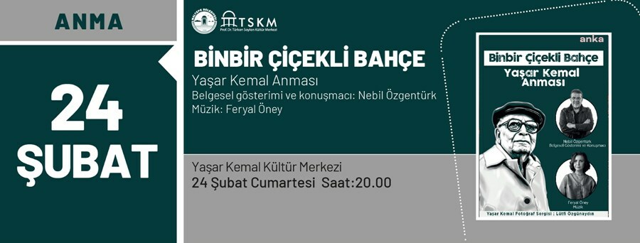 YAŞAR KEMAL, MALTEPE’DE ANILACAK