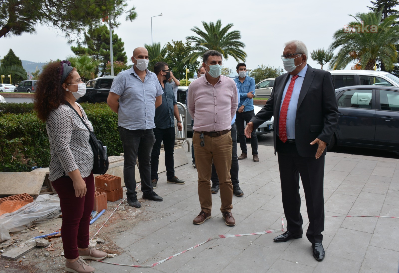 KDZ.EREĞLİ BELEDİYE BAŞKANI POSBIYIK, AKM ÇALIŞMALARINI DENETLEDİ