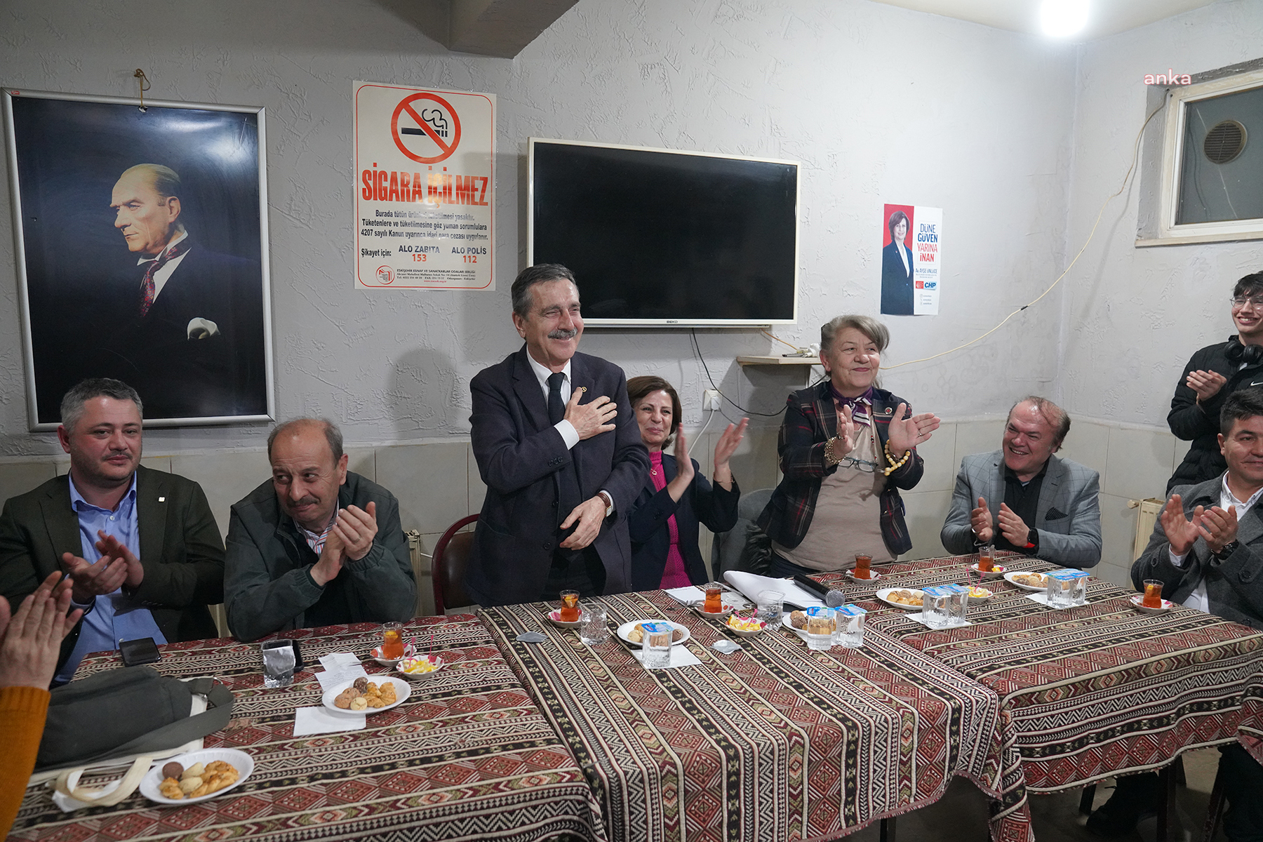 YEŞİLTEPE MAHALLESİ'Nİ ZİYARET EDEN AHMET ATAÇ: “20 YILDA YENİ BİR TEPEBAŞI KÜLLERİNDEN DOĞDU”