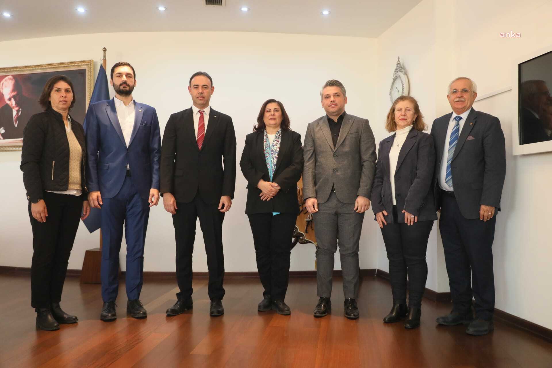 İNŞAAT MÜHENDİSLERİ ODASI’NDAN AYDIN BÜYÜKŞEHİR BELEDİYE BAŞKANI ÇERÇİOĞLU'NA ZİYARET